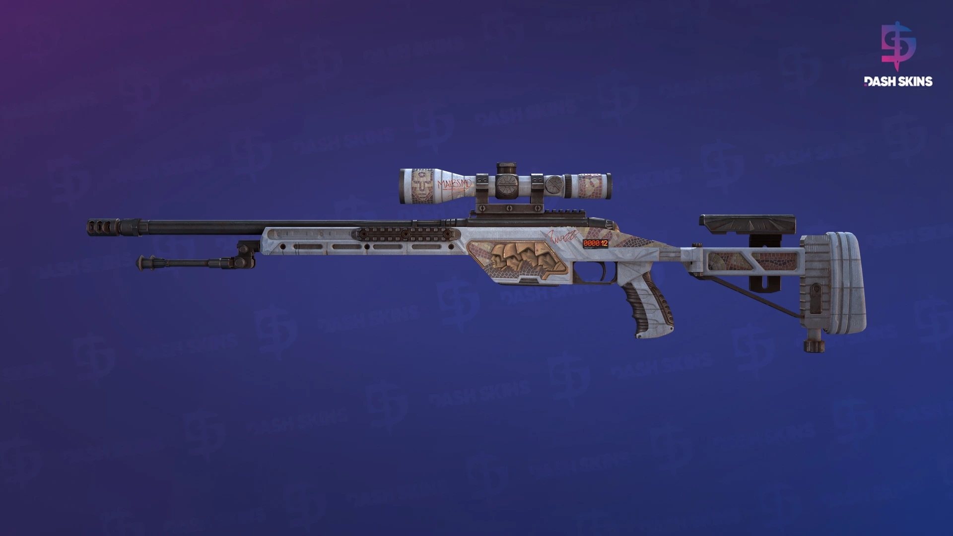 StatTrak™ SSG 08 | Memorial (Field-Tested) Screenshot Playside