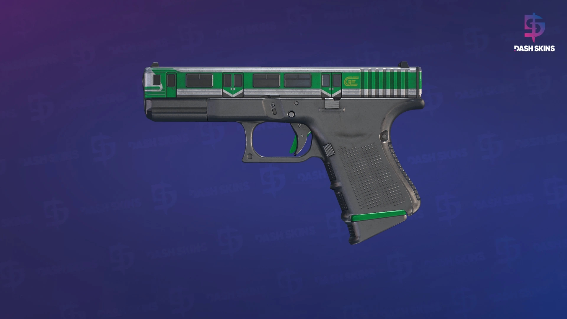 Glock-18 | Green Line (Minimal Wear) Screenshot Playside