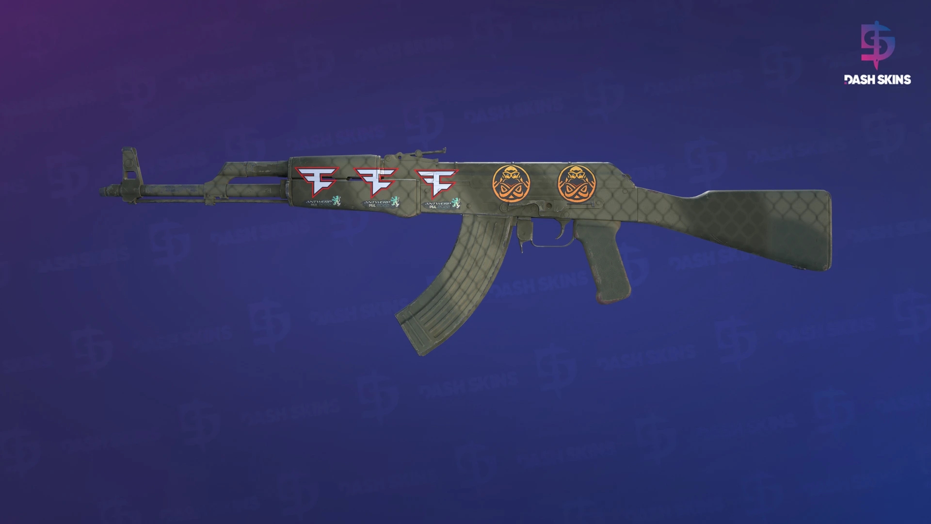 AK-47 | Safari Mesh (Minimal Wear) Screenshot Playside