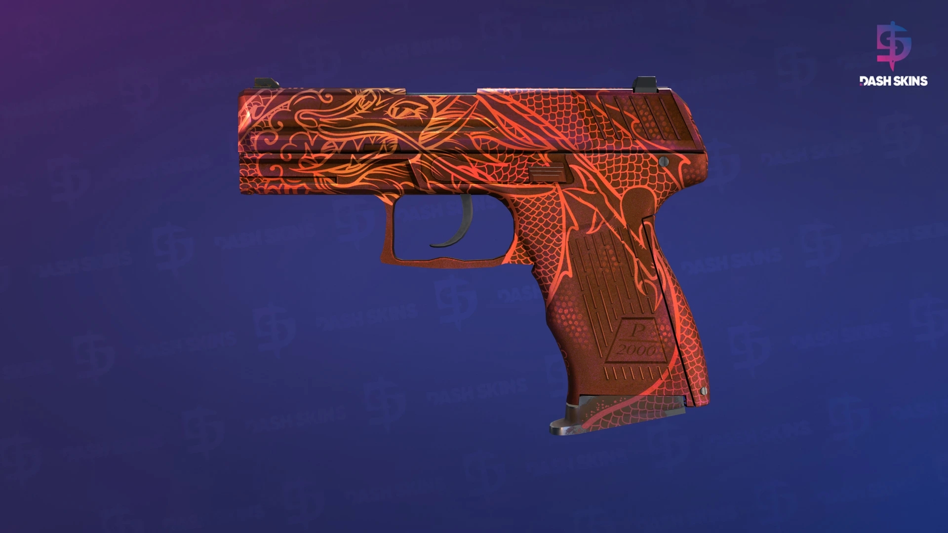 P2000 | Imperial Dragon (Field-Tested) Screenshot Playside