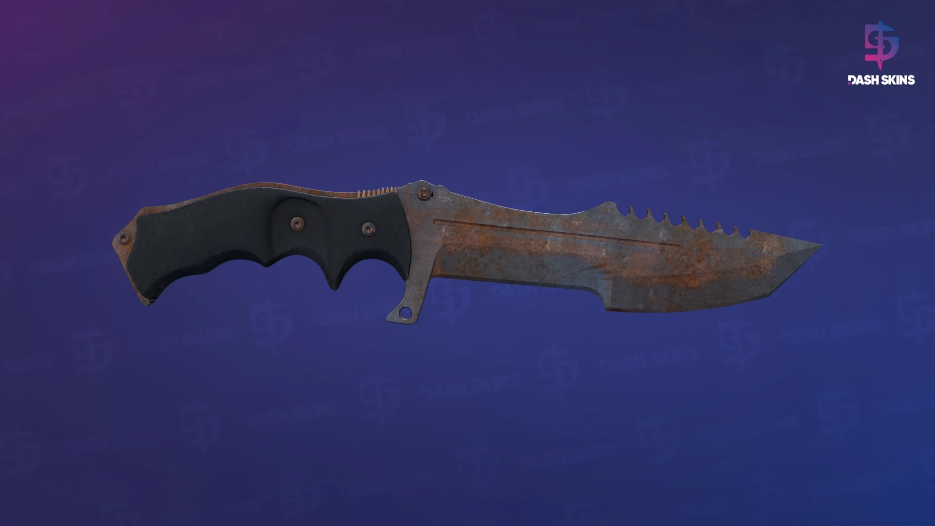 ★ Huntsman Knife | Rust Coat (Battle-Scarred) Screenshot Playside
