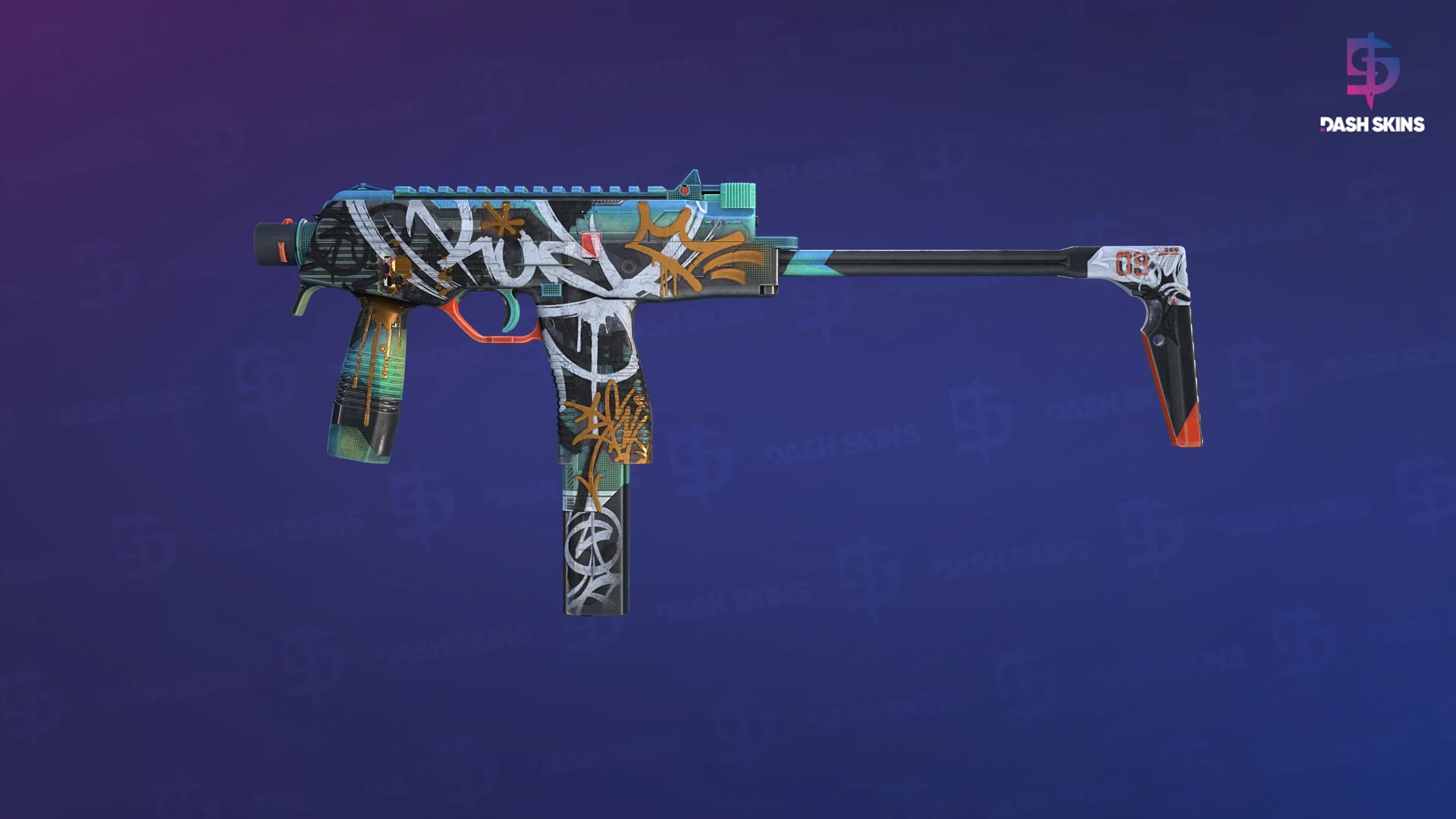 MP9 | Urban Sovereign (Minimal Wear) Screenshot Playside