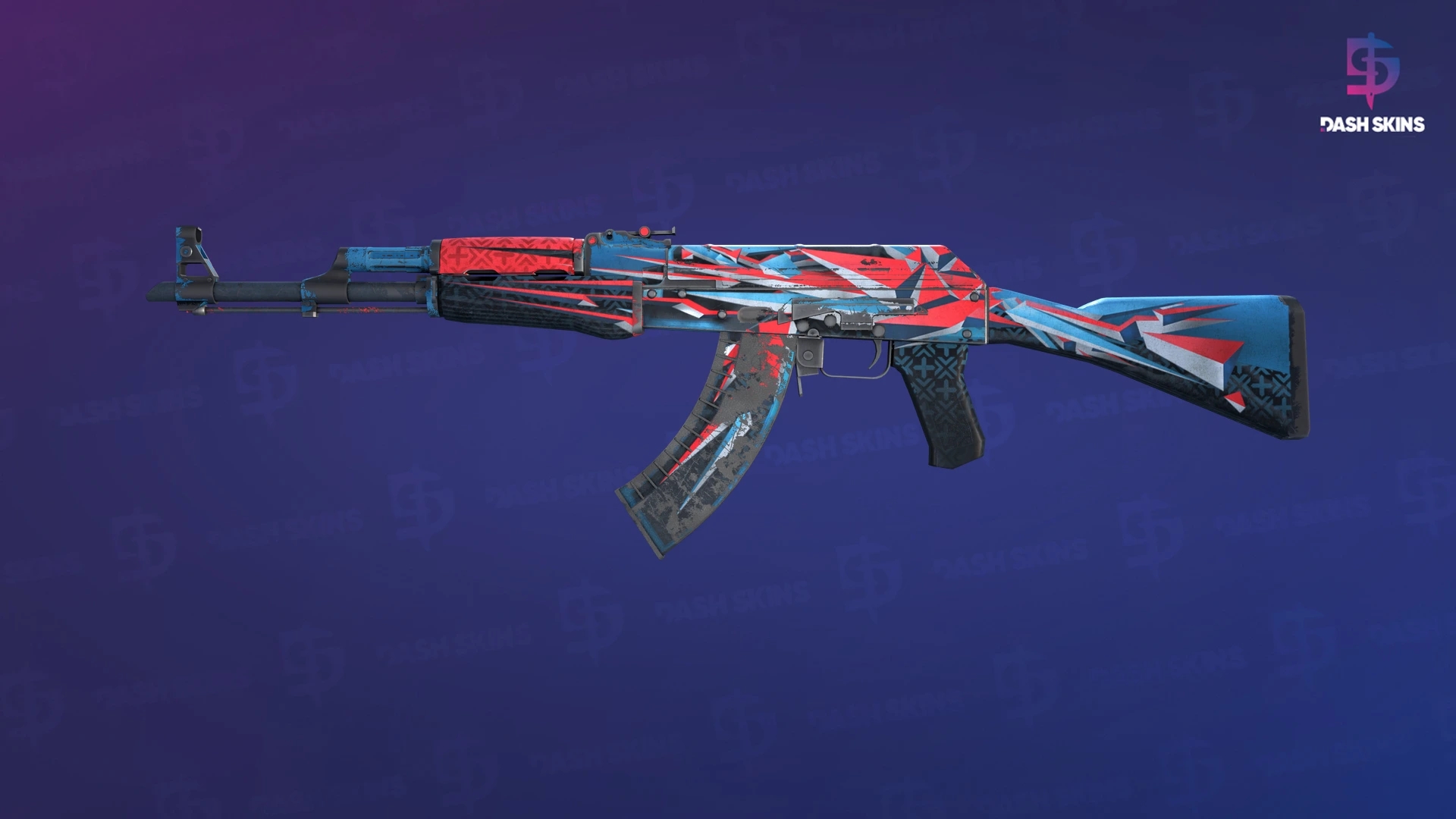 AK-47 | Point Disarray (Battle-Scarred) Screenshot Playside