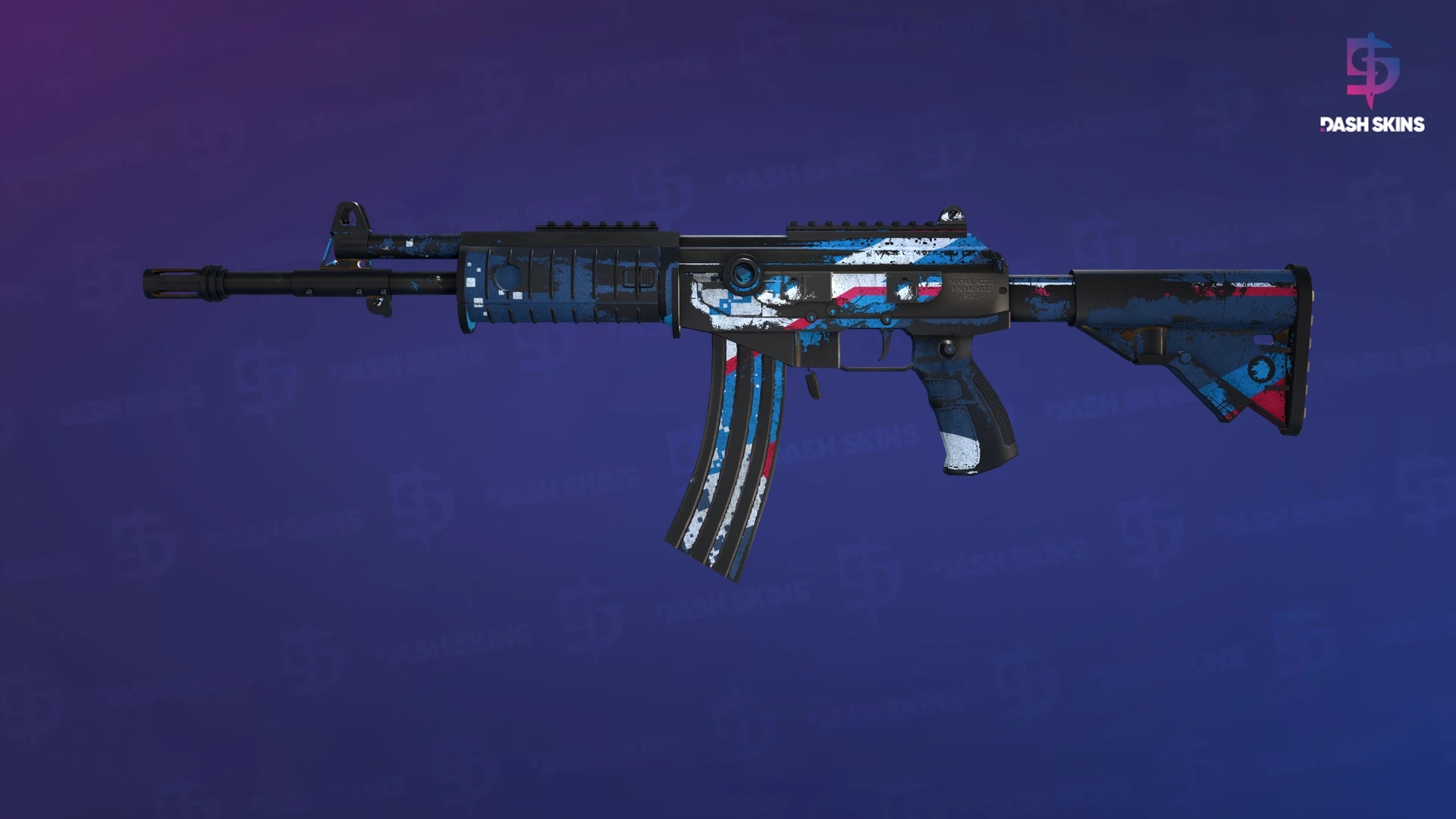 Galil AR | Rocket Pop (Battle-Scarred) Screenshot Playside