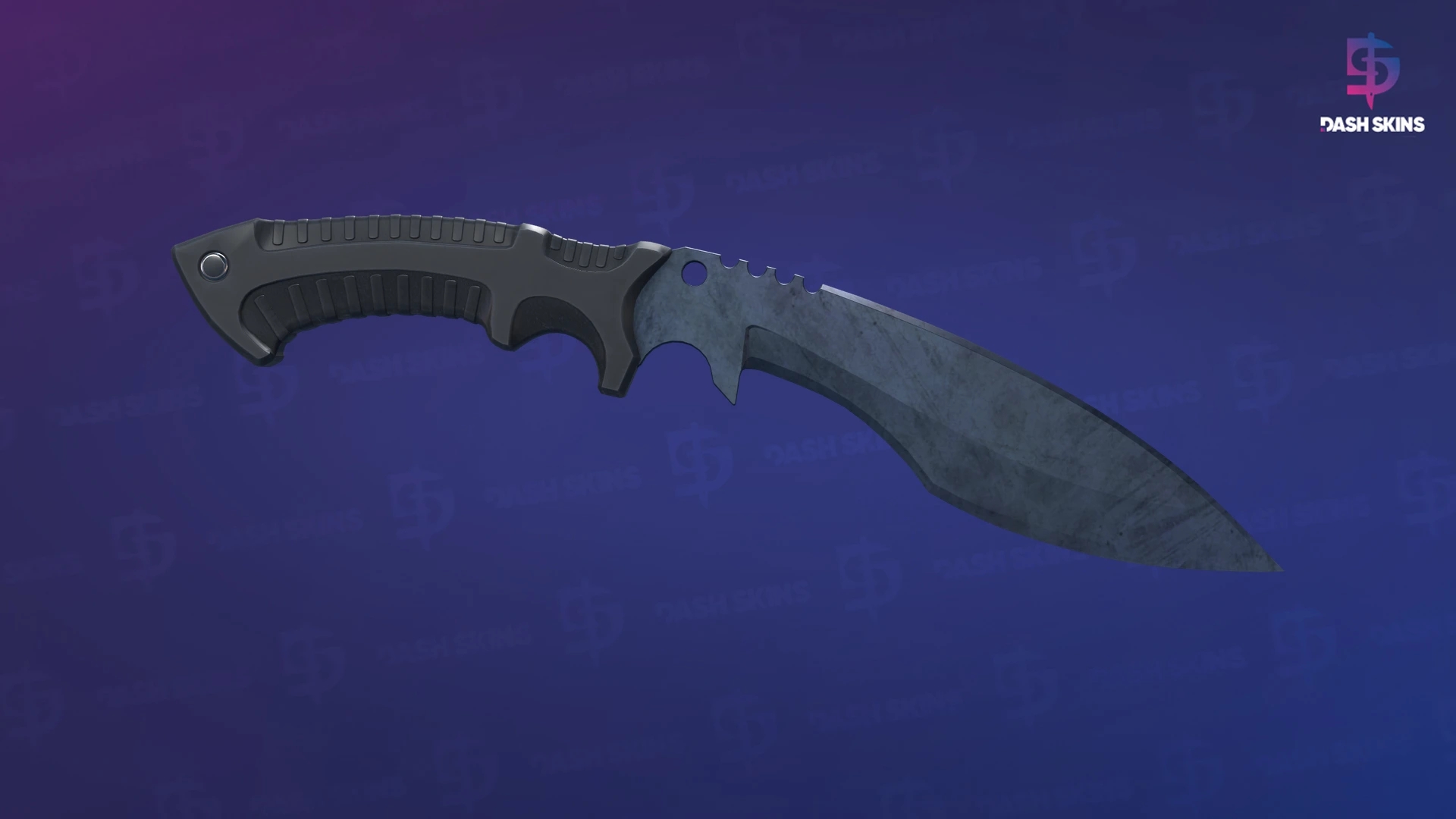 ★ Kukri Knife | Blue Steel (Field-Tested) Screenshot Playside