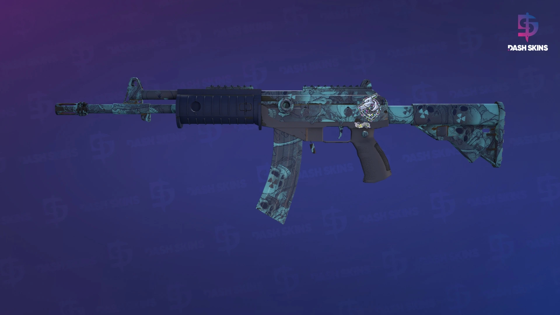 Galil AR | Cold Fusion (Minimal Wear) Screenshot Playside
