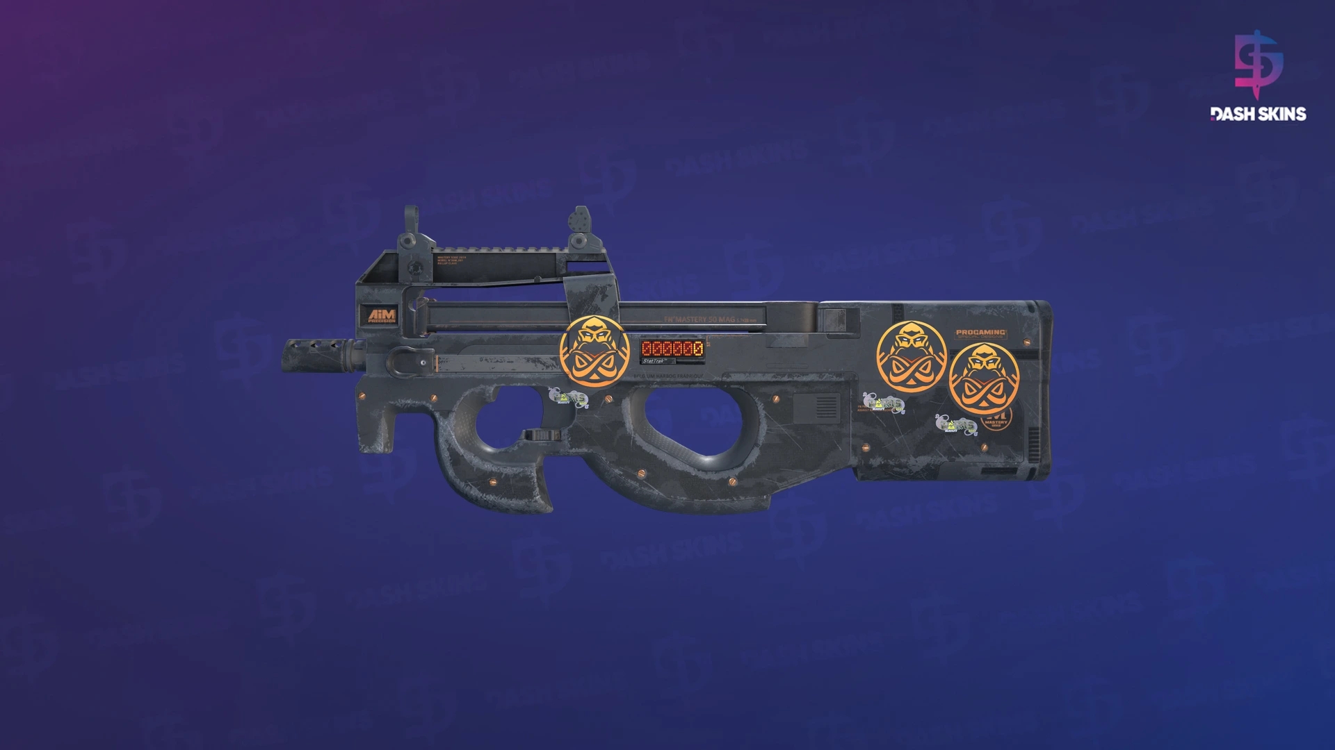 StatTrak™ P90 | Elite Build (Well-Worn) Screenshot Playside