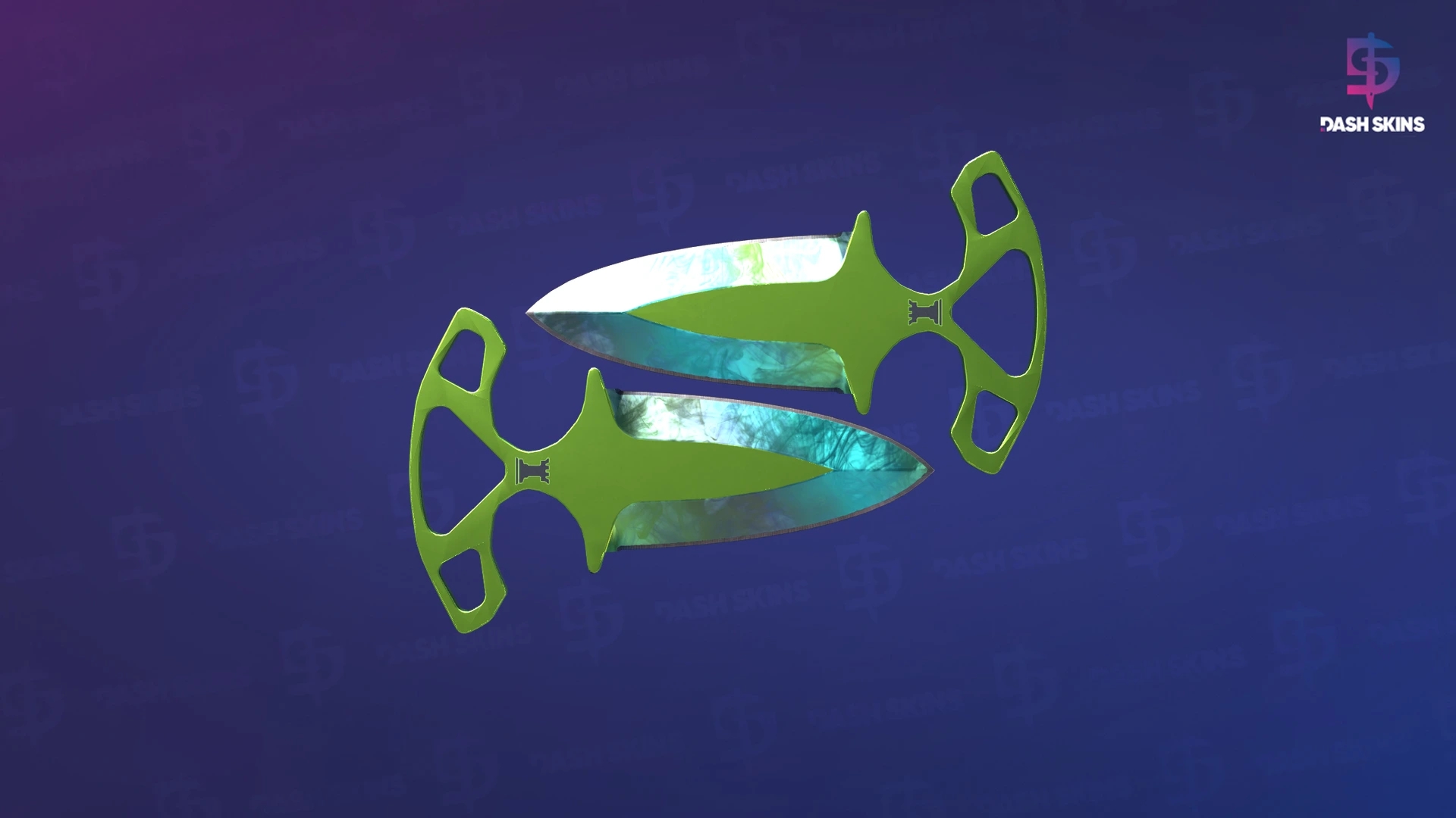 ★ Shadow Daggers | Gamma Doppler (Factory New) - Phase 4 Screenshot Playside