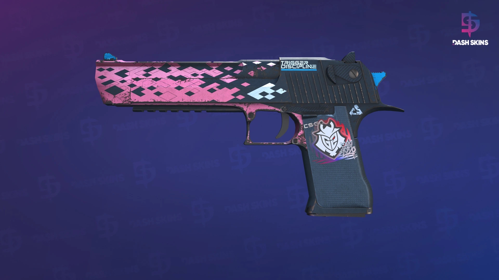Desert Eagle | Trigger Discipline (Well-Worn) Screenshot Playside