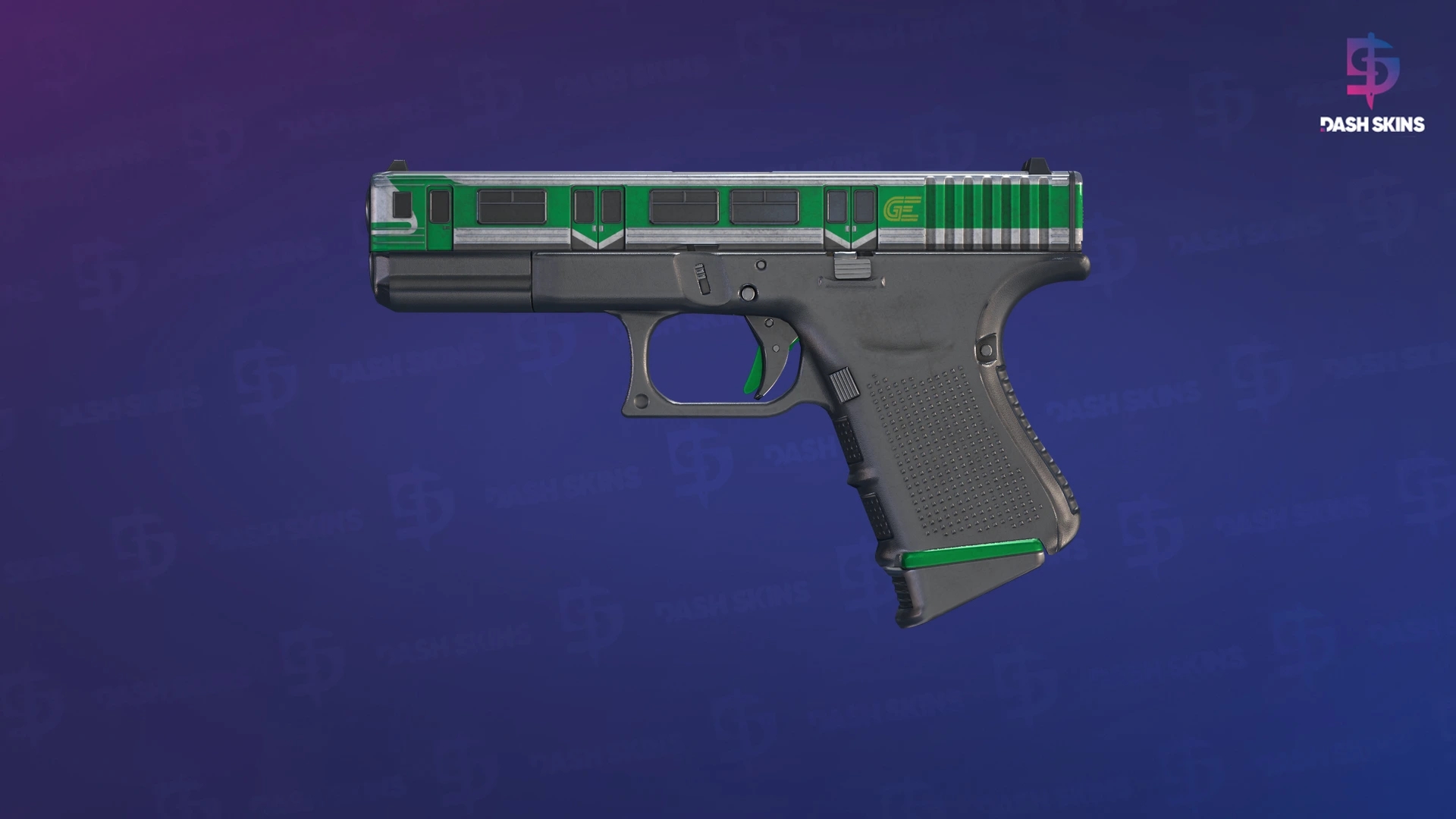 Glock-18 | Green Line (Minimal Wear) Screenshot Playside