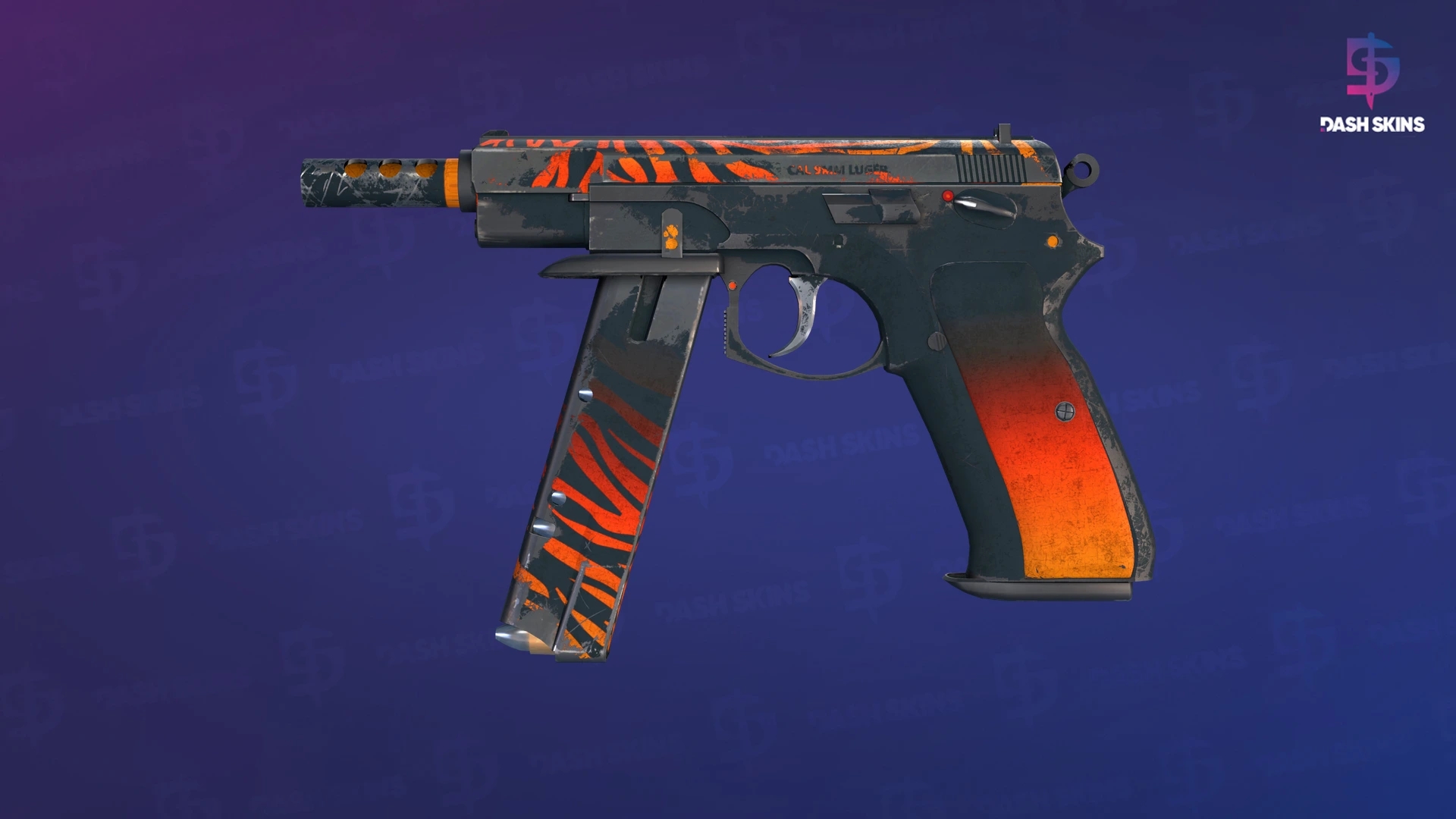 CZ75-Auto | Tigris (Battle-Scarred) Screenshot Playside