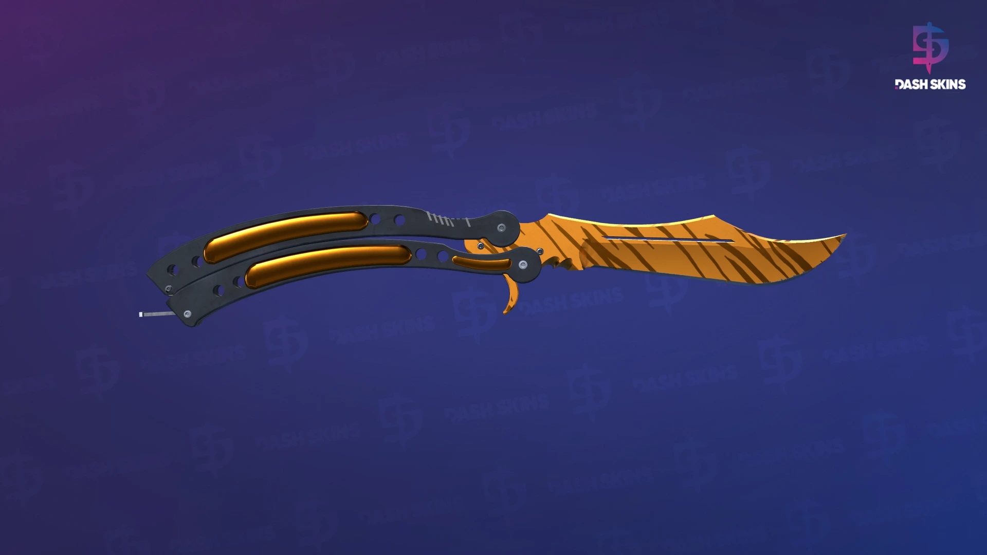 ★ Butterfly Knife | Tiger Tooth (Factory New) Screenshot Playside