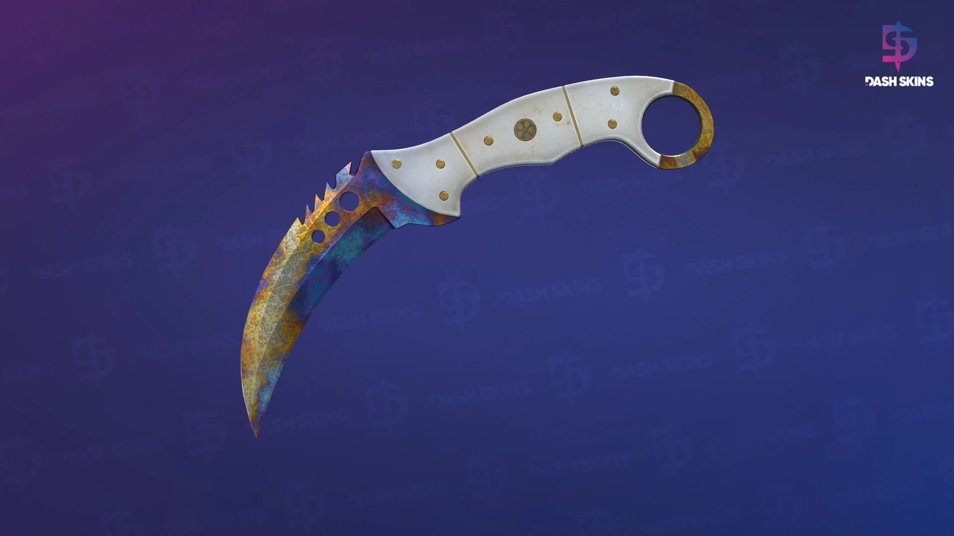 ★ Talon Knife | Case Hardened (Well-Worn) Screenshot Playside