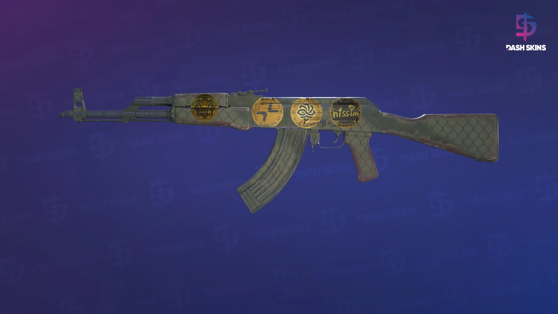 Souvenir AK-47 | Safari Mesh (Field-Tested) Screenshot Playside