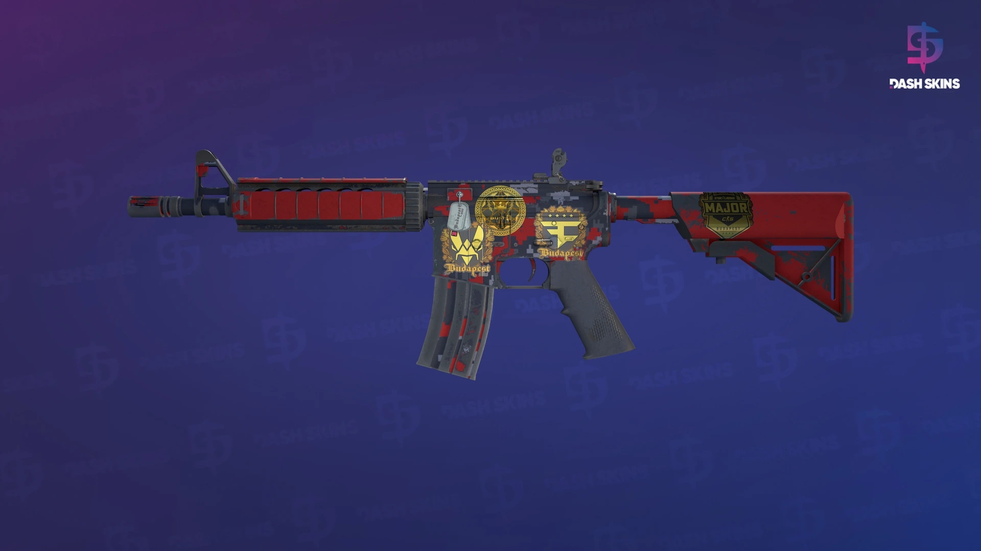 Souvenir M4A4 | Red DDPAT (Field-Tested) Screenshot Playside