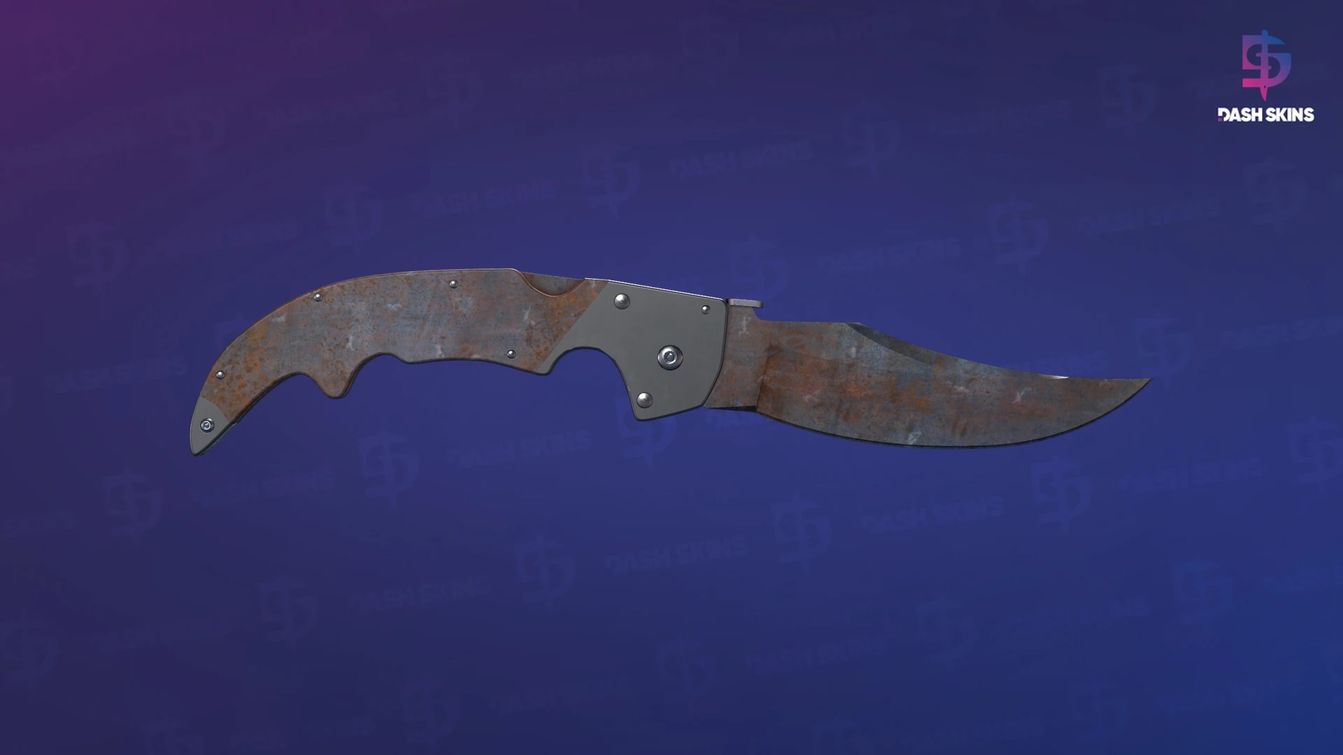 ★ Falchion Knife | Rust Coat (Battle-Scarred) Screenshot Playside