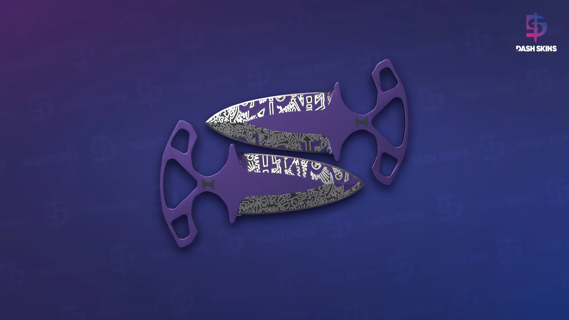 ★ Shadow Daggers | Freehand (Minimal Wear) Screenshot Playside