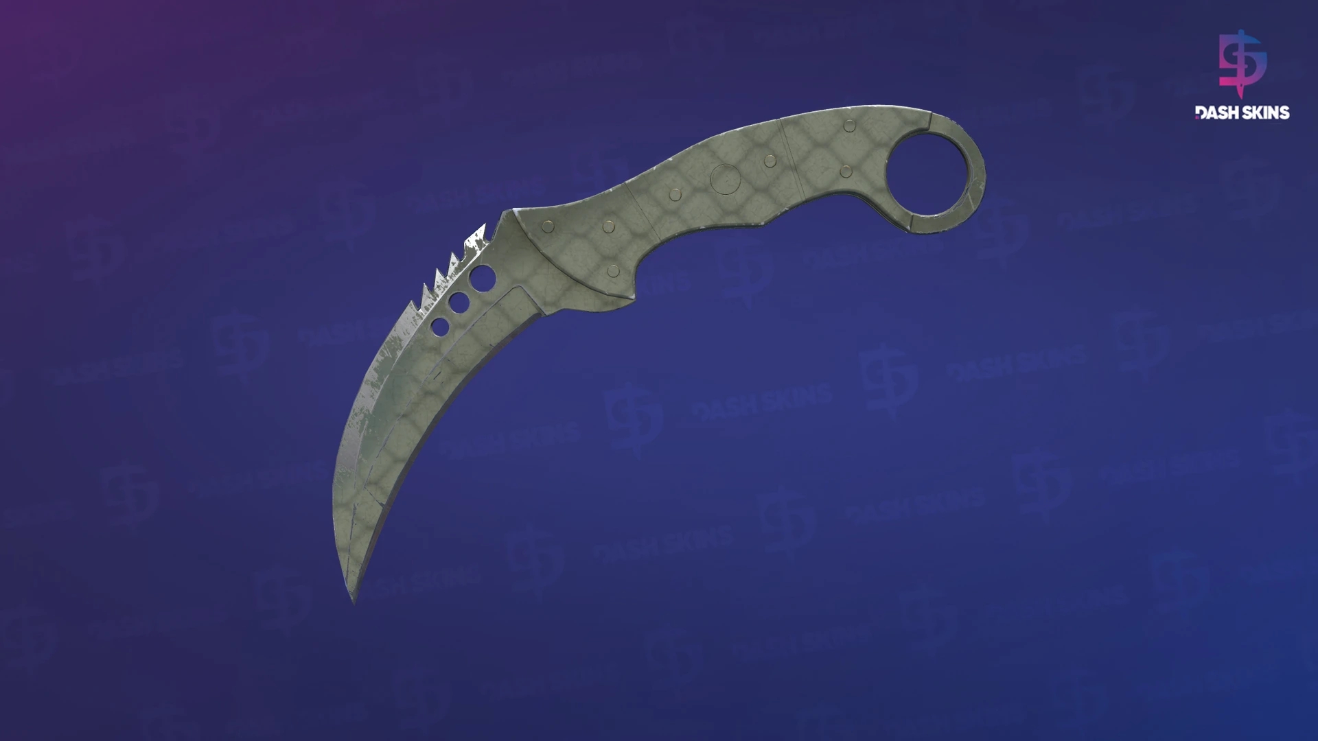 ★ Talon Knife | Safari Mesh (Well-Worn) Screenshot Playside
