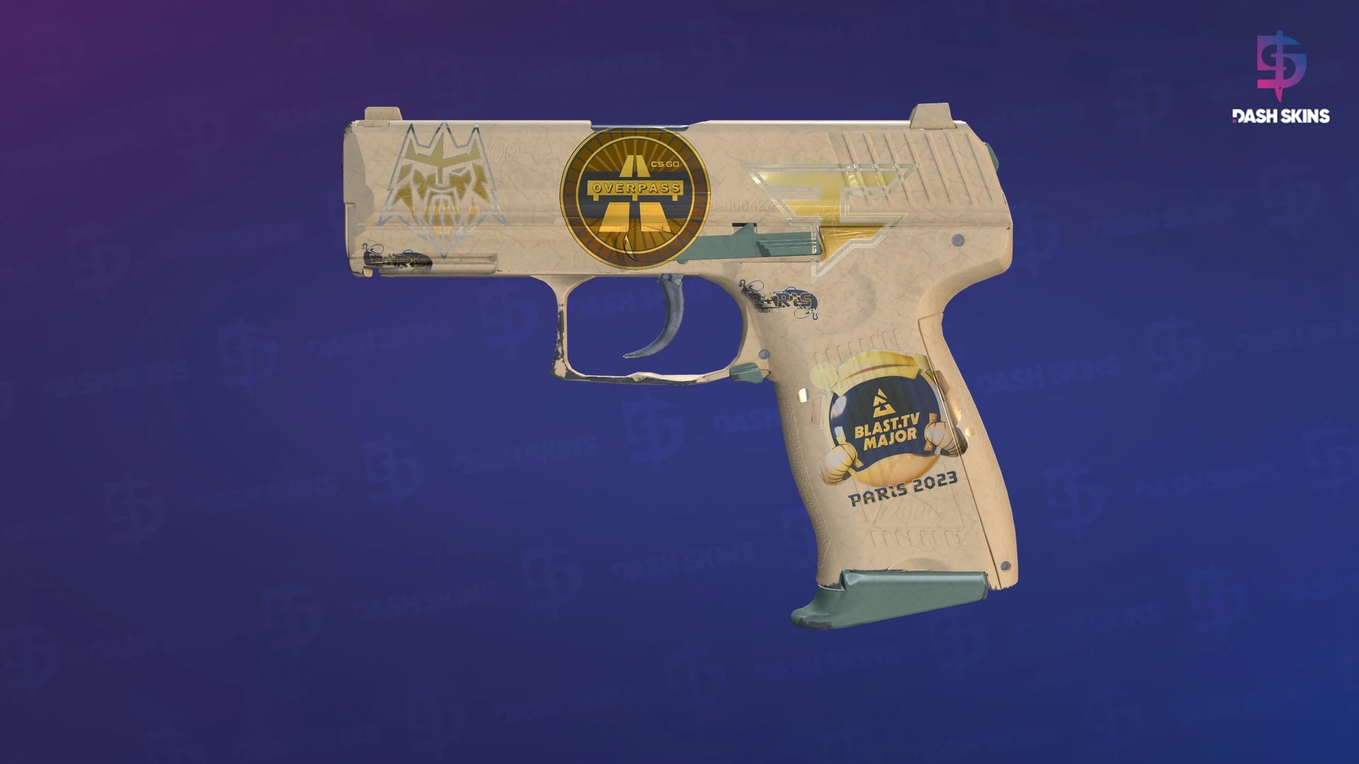 Souvenir P2000 | Grassland (Minimal Wear) Screenshot Playside
