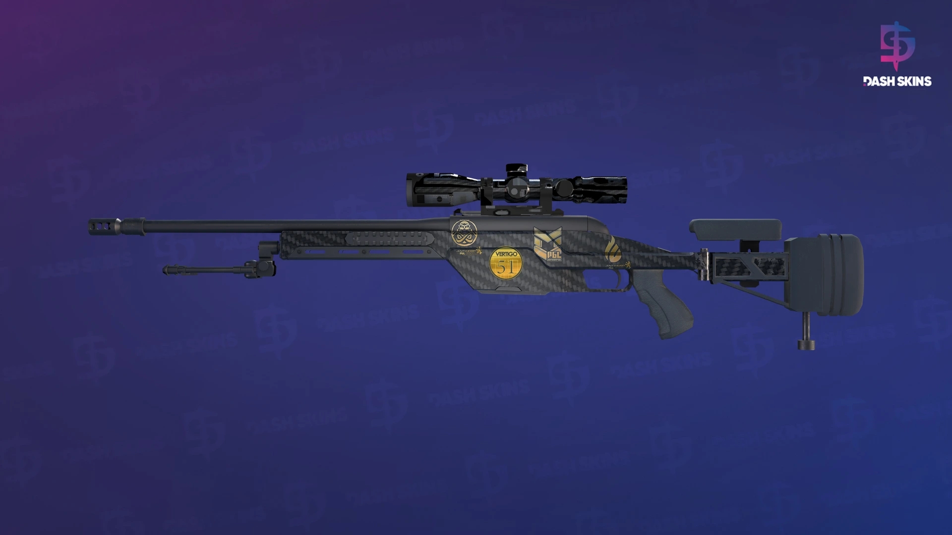 Souvenir SSG 08 | Carbon Fiber (Factory New) Screenshot Playside