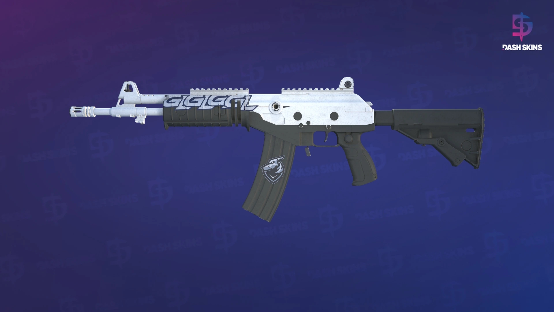 Galil AR | Tuxedo (Minimal Wear) Screenshot Playside