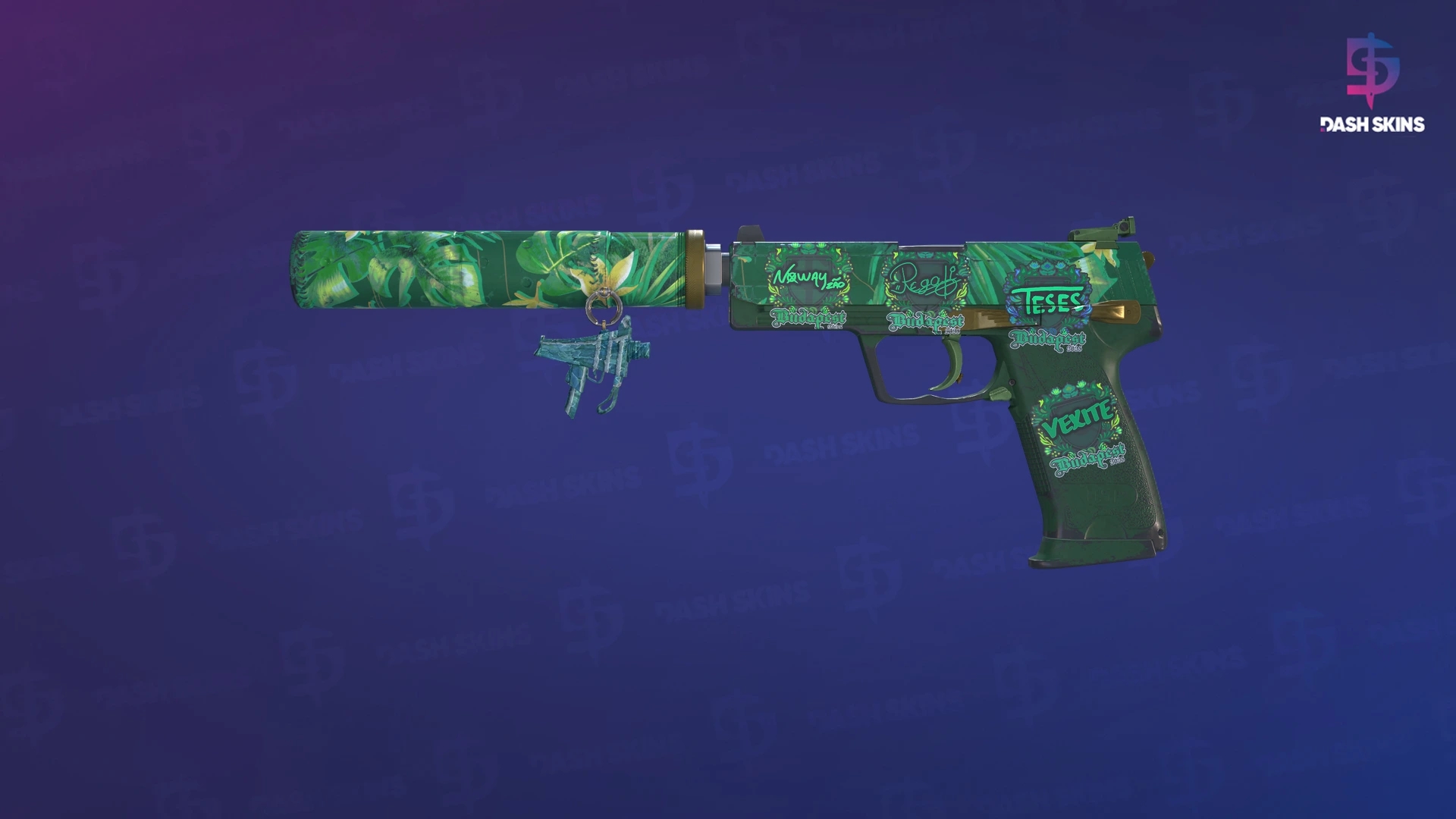USP-S | Tropical Breeze (Field-Tested) Screenshot Playside