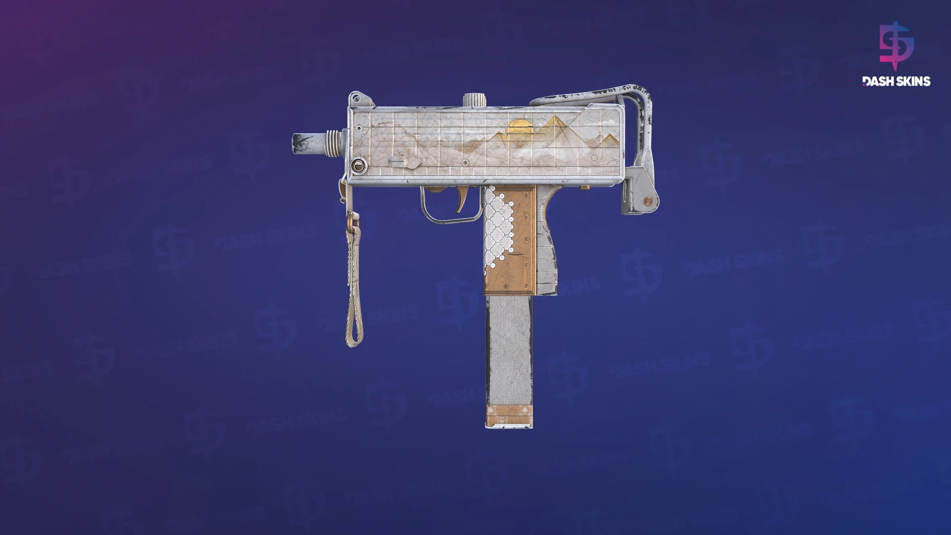 MAC-10 | Arabesque Mosaic (Field-Tested) Screenshot Playside