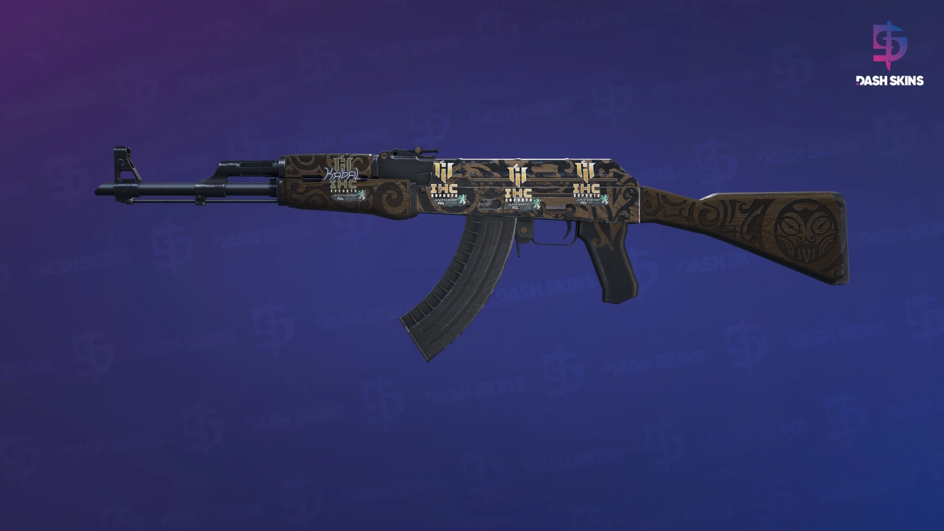 AK-47 | Uncharted (Field-Tested) Screenshot Playside