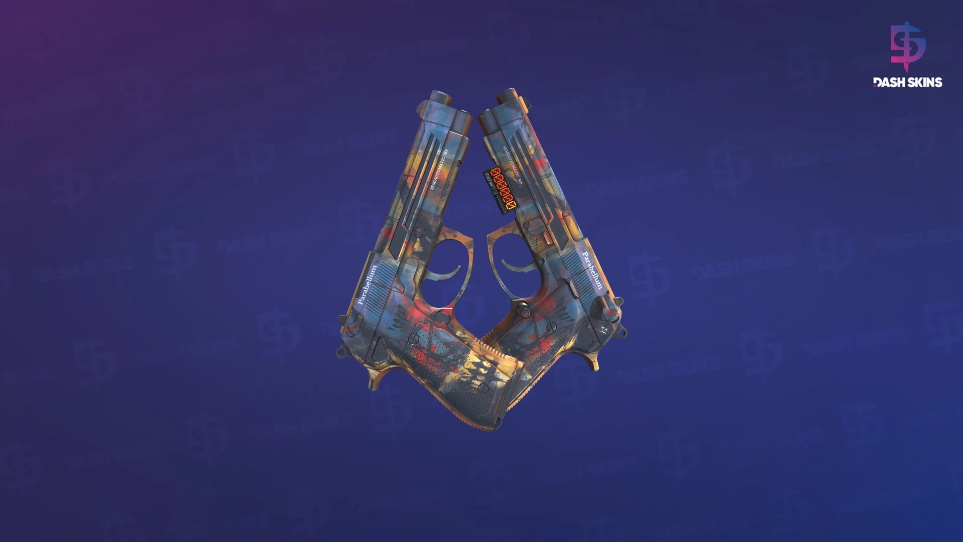StatTrak™ Dual Berettas | Hideout (Factory New) Screenshot Playside