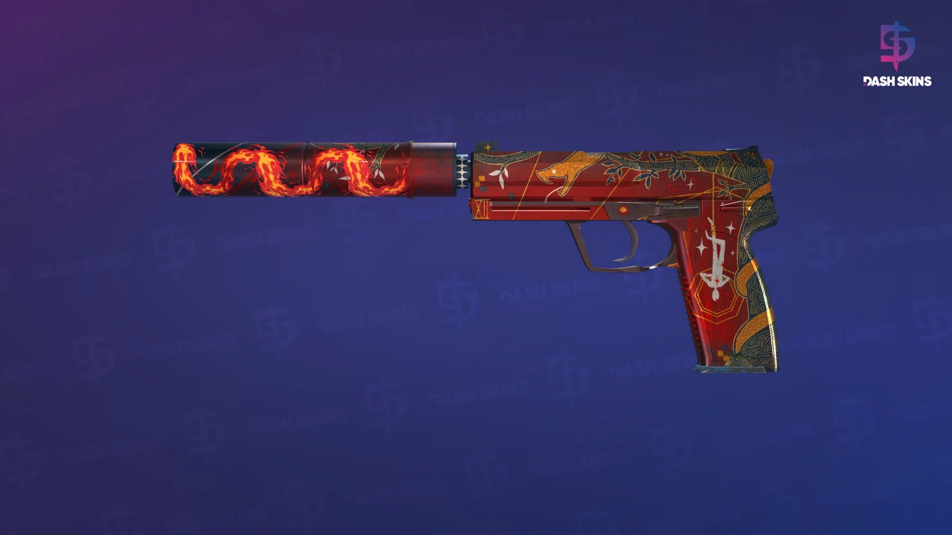 USP-S | The Traitor (Well-Worn) Screenshot Playside