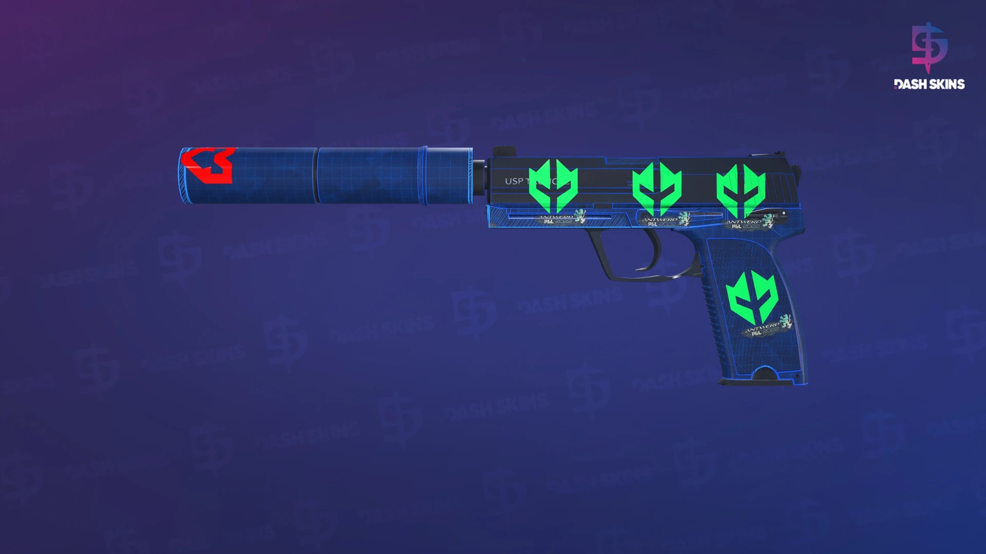USP-S | Blueprint (Minimal Wear) Screenshot Playside