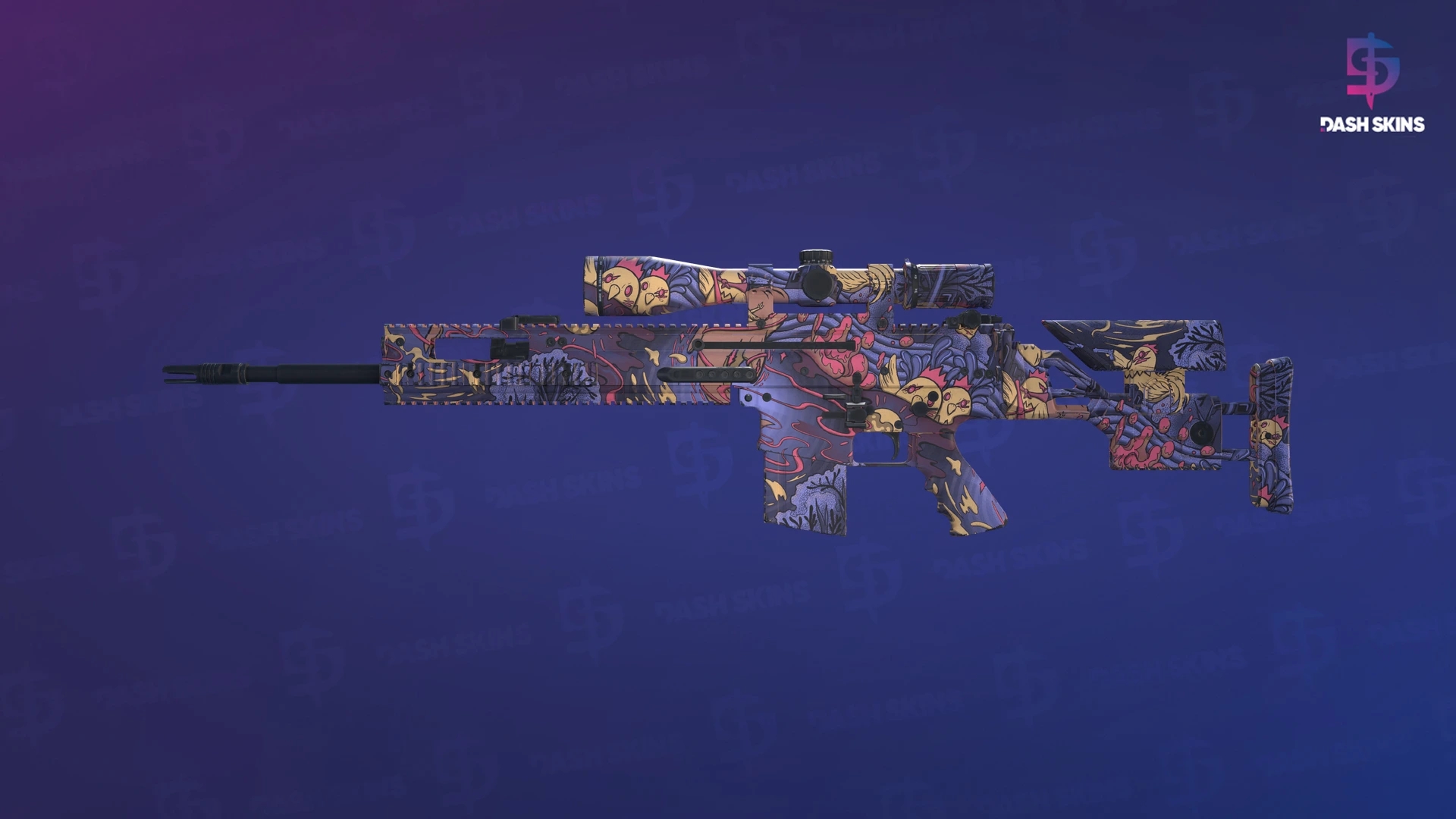SCAR-20 | Poultrygeist (Factory New) Screenshot Playside
