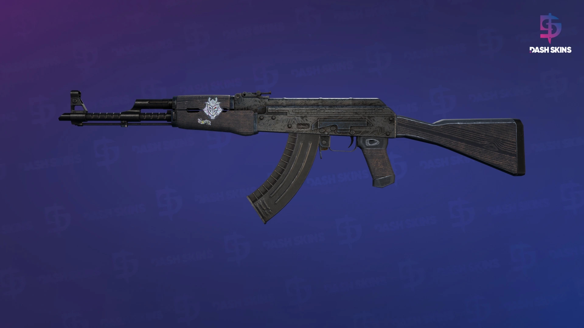AK-47 | Steel Delta (Field-Tested) Screenshot Playside