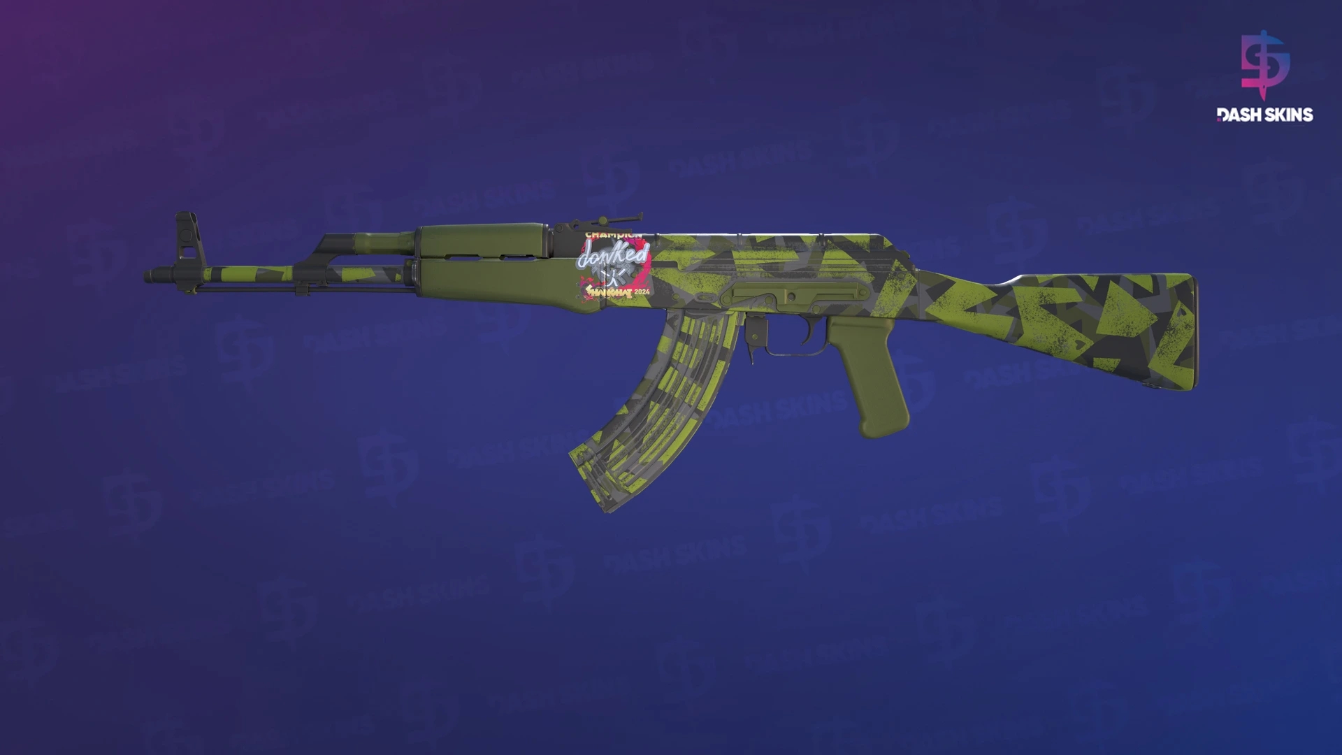 AK-47 | Olive Polycam (Factory New) Screenshot Playside