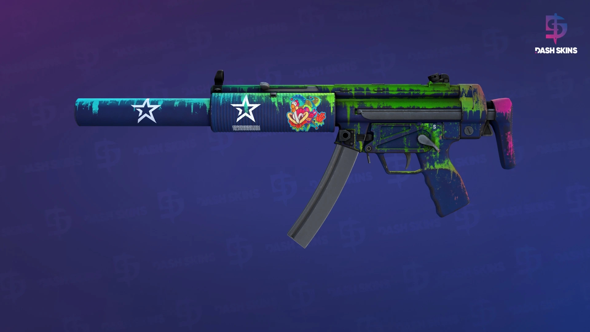 MP5-SD | Phosphor (Field-Tested) Screenshot Playside