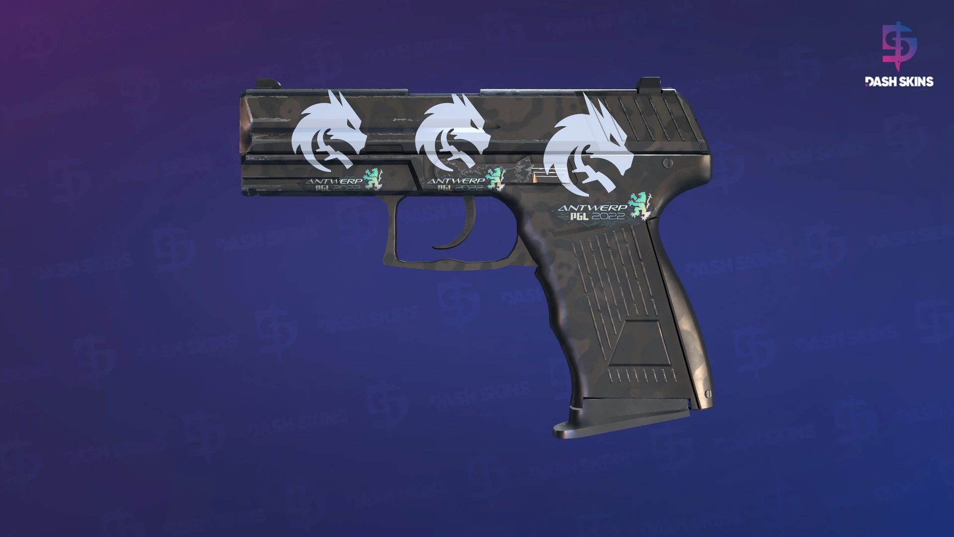Souvenir P2000 | Panther Camo (Factory New) Screenshot Playside