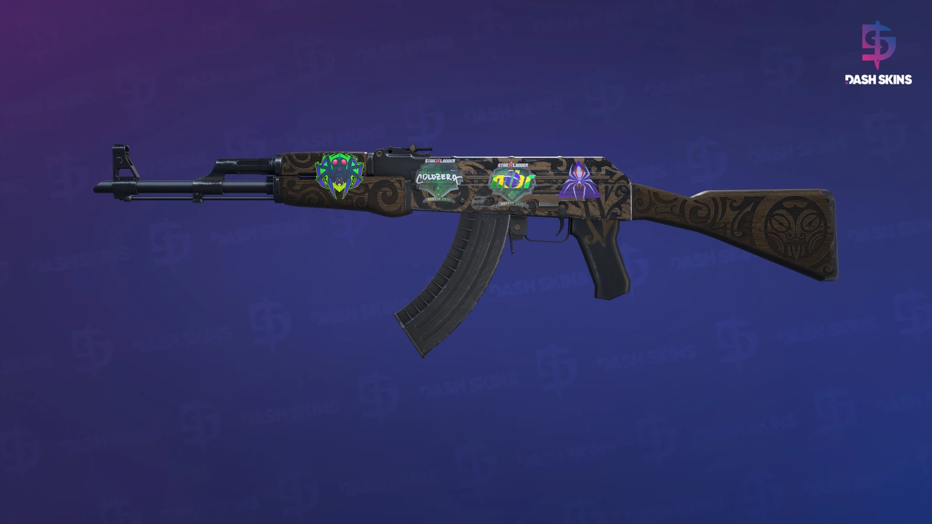 AK-47 | Uncharted (Field-Tested) Screenshot Playside