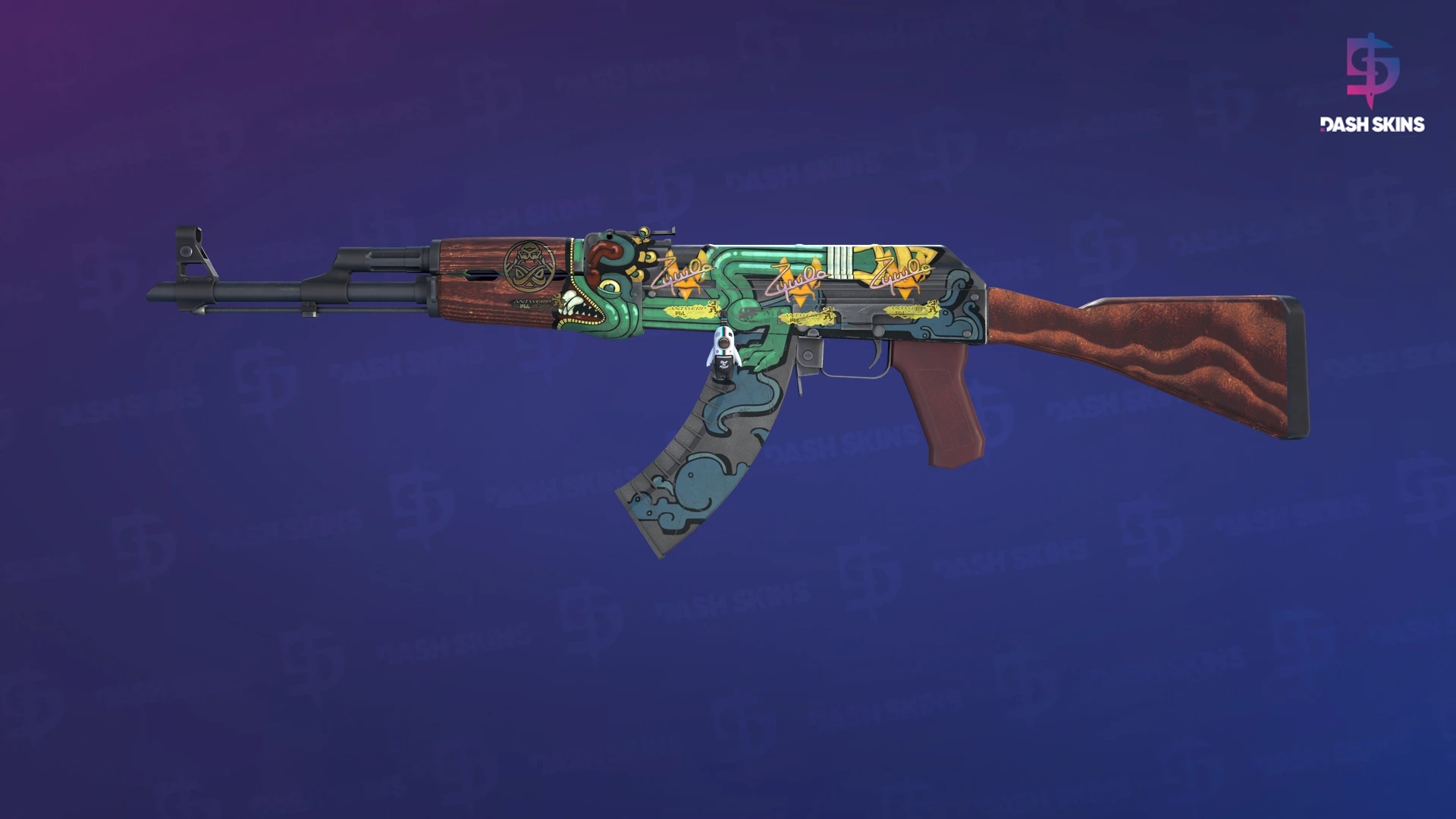 AK-47 | Fire Serpent (Field-Tested) Screenshot Playside