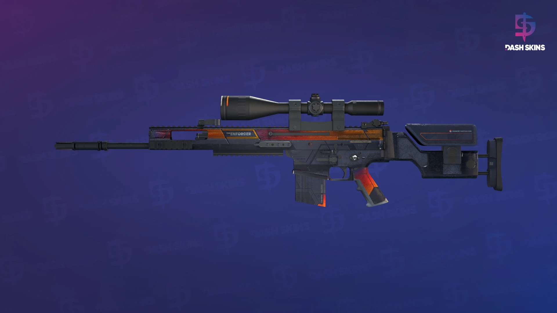 SCAR-20 | Enforcer (Battle-Scarred) Screenshot Playside