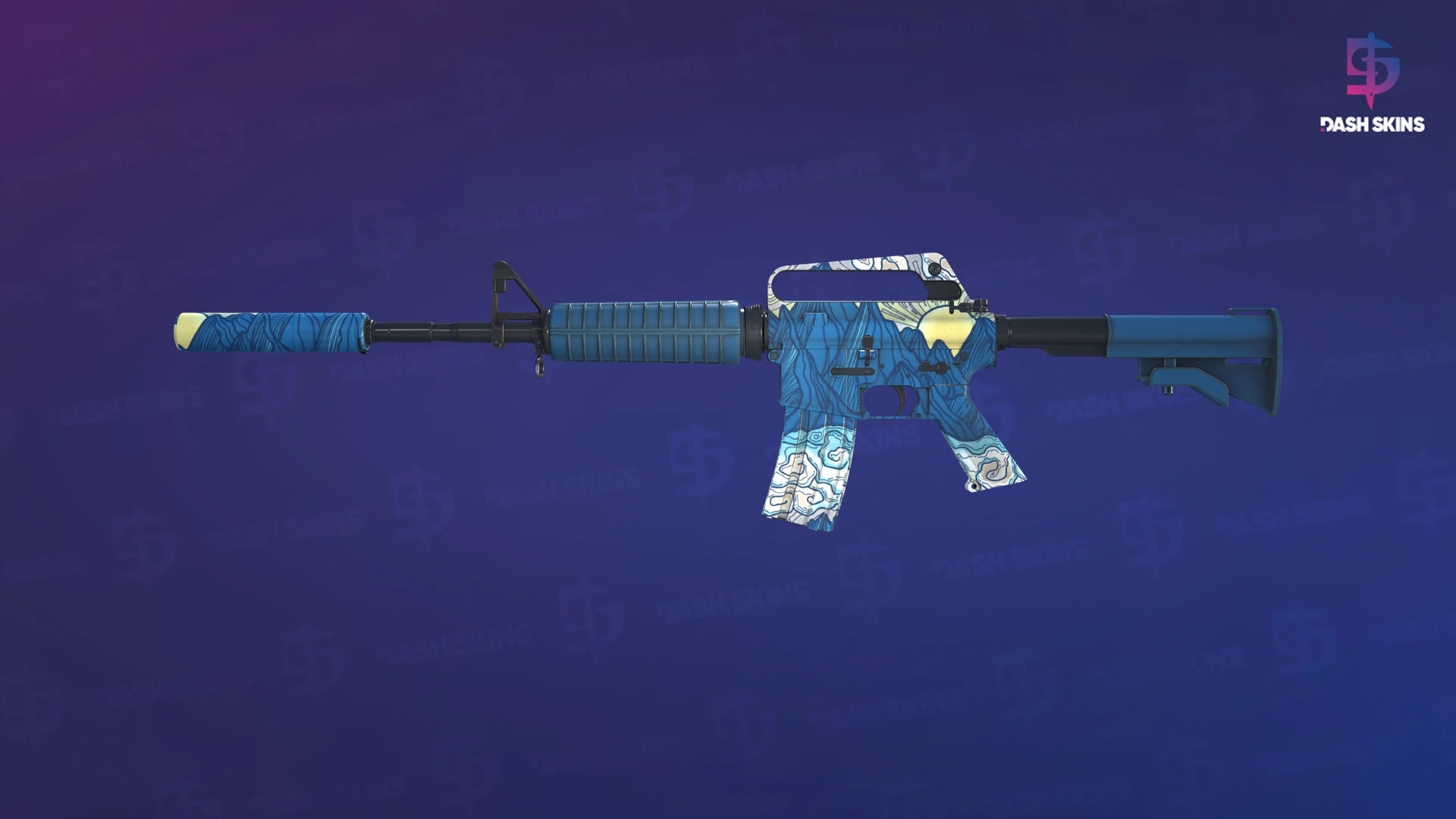 M4A1-S | Solitude (Minimal Wear) Screenshot Playside