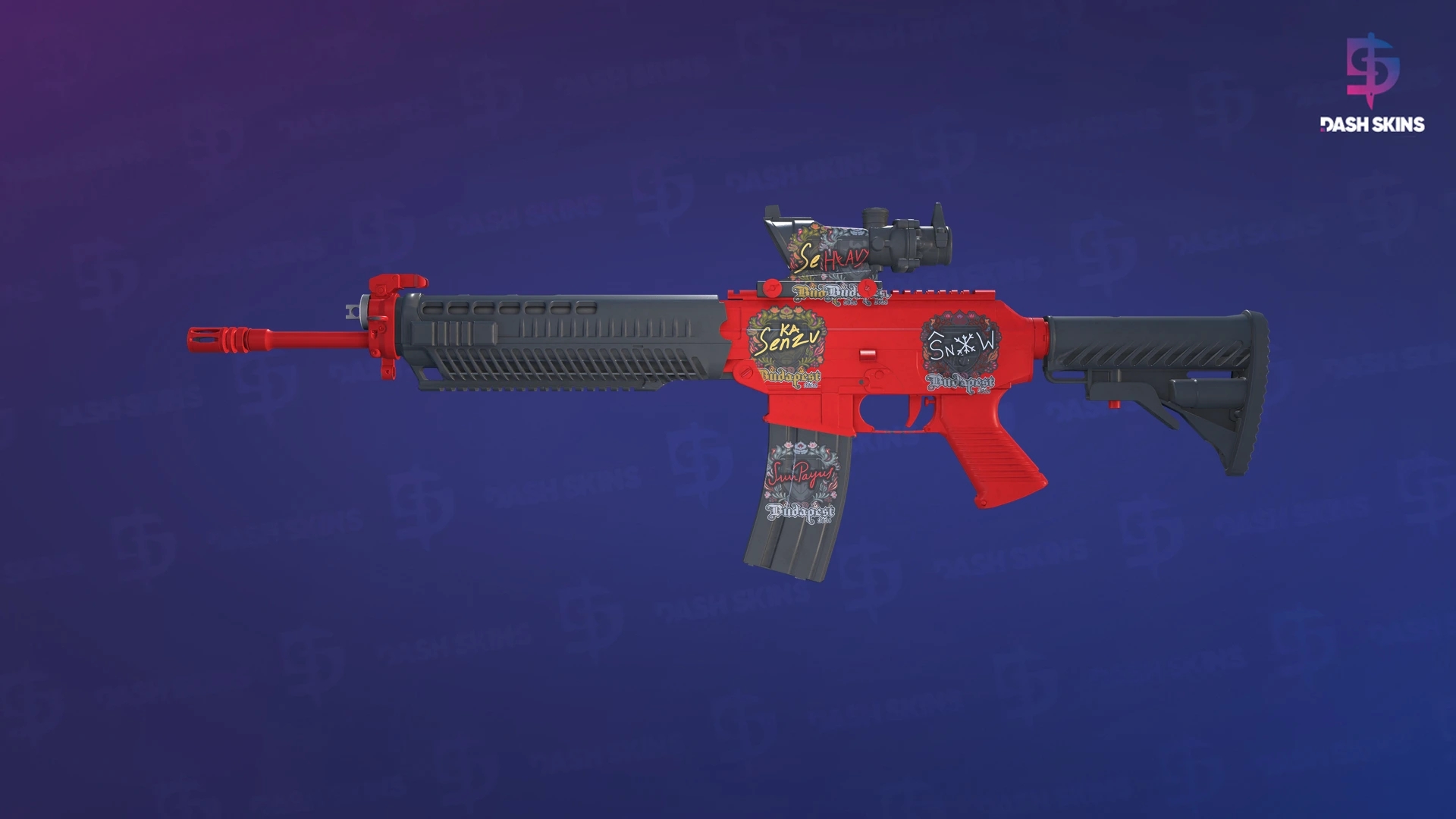 SG 553 | Candy Apple (Factory New) Screenshot Playside