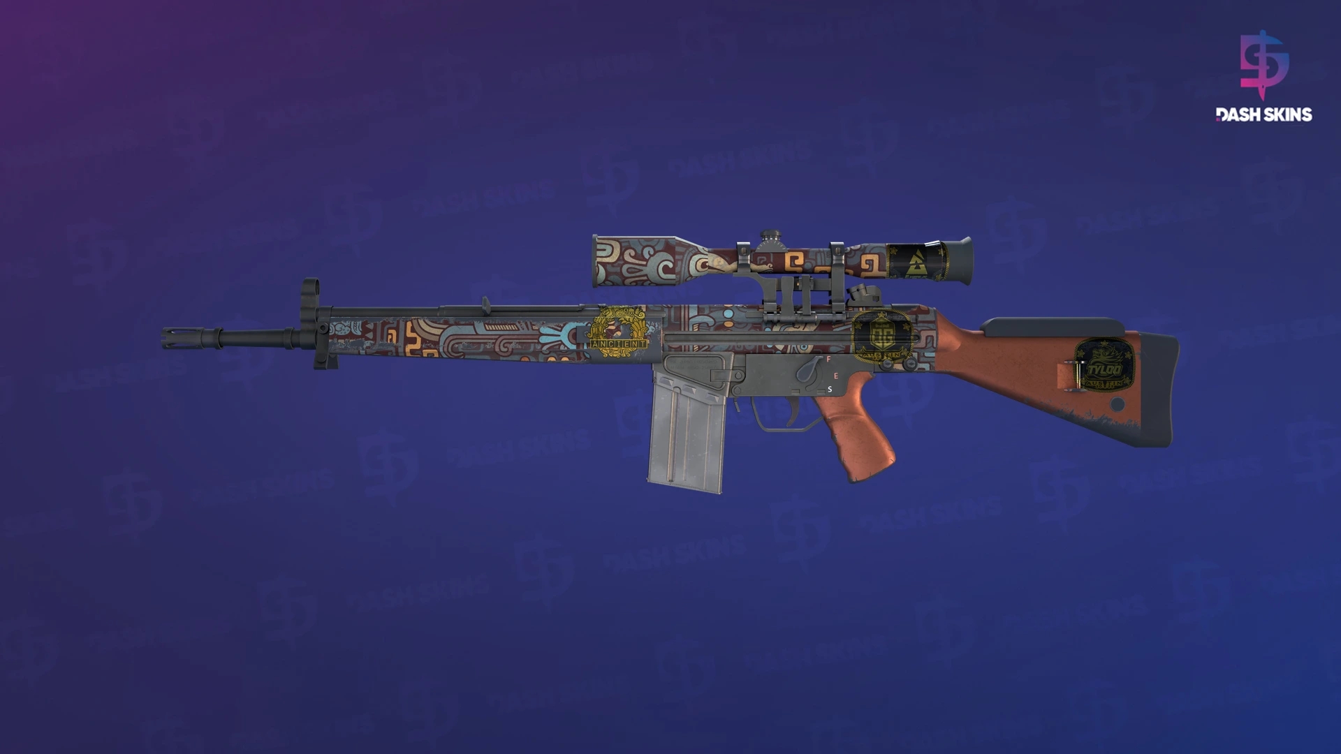 Souvenir G3SG1 | Ancient Ritual (Field-Tested) Screenshot Playside