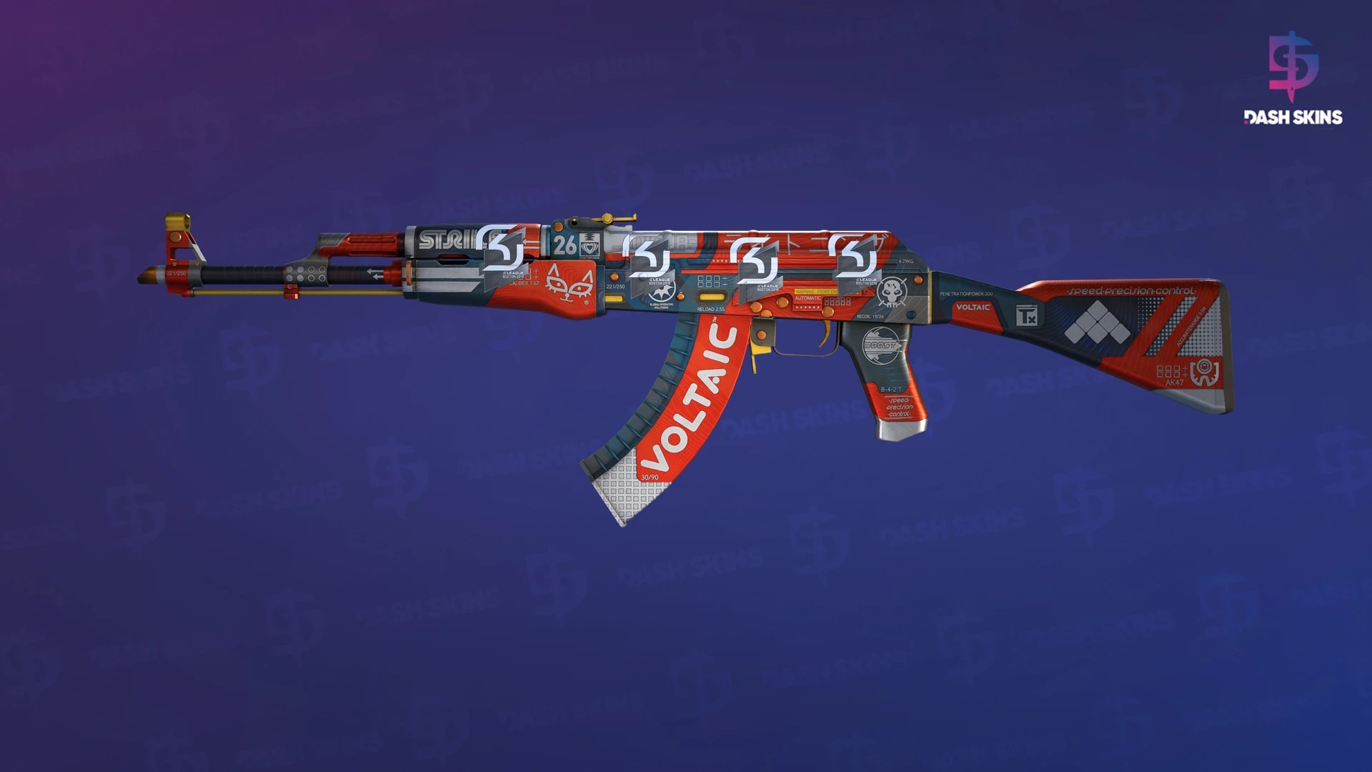 AK-47 | Bloodsport (Field-Tested) Screenshot Playside