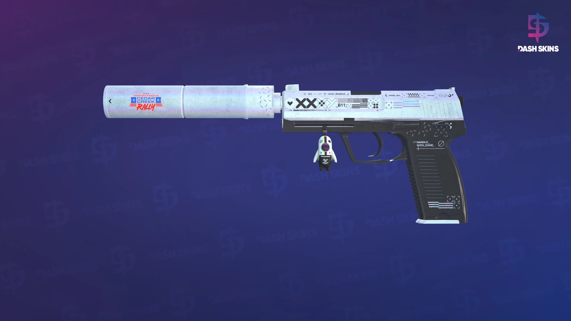 USP-S | Printstream (Well-Worn) Screenshot Playside