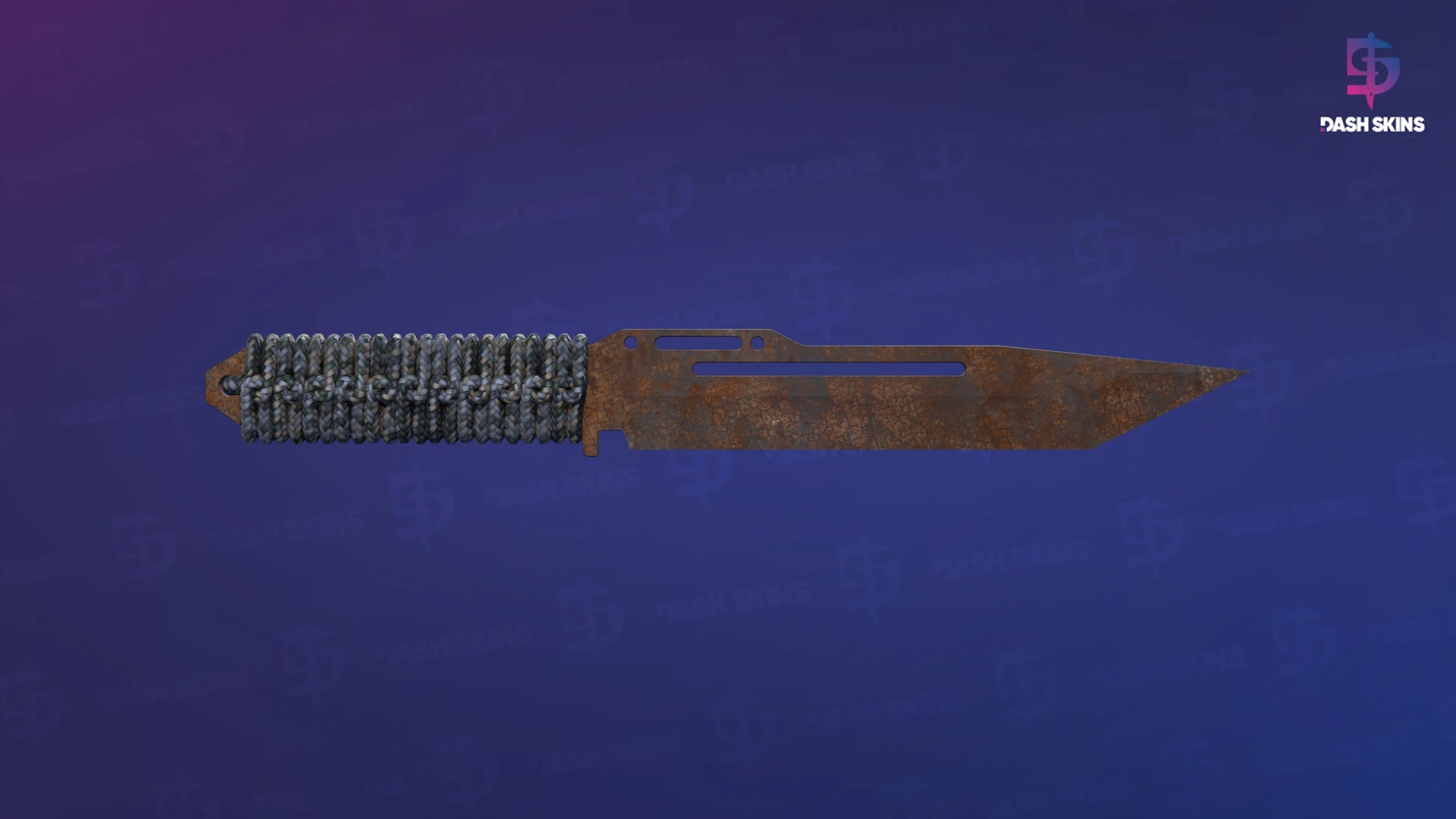 ★ Paracord Knife | Rust Coat (Battle-Scarred) Screenshot Playside