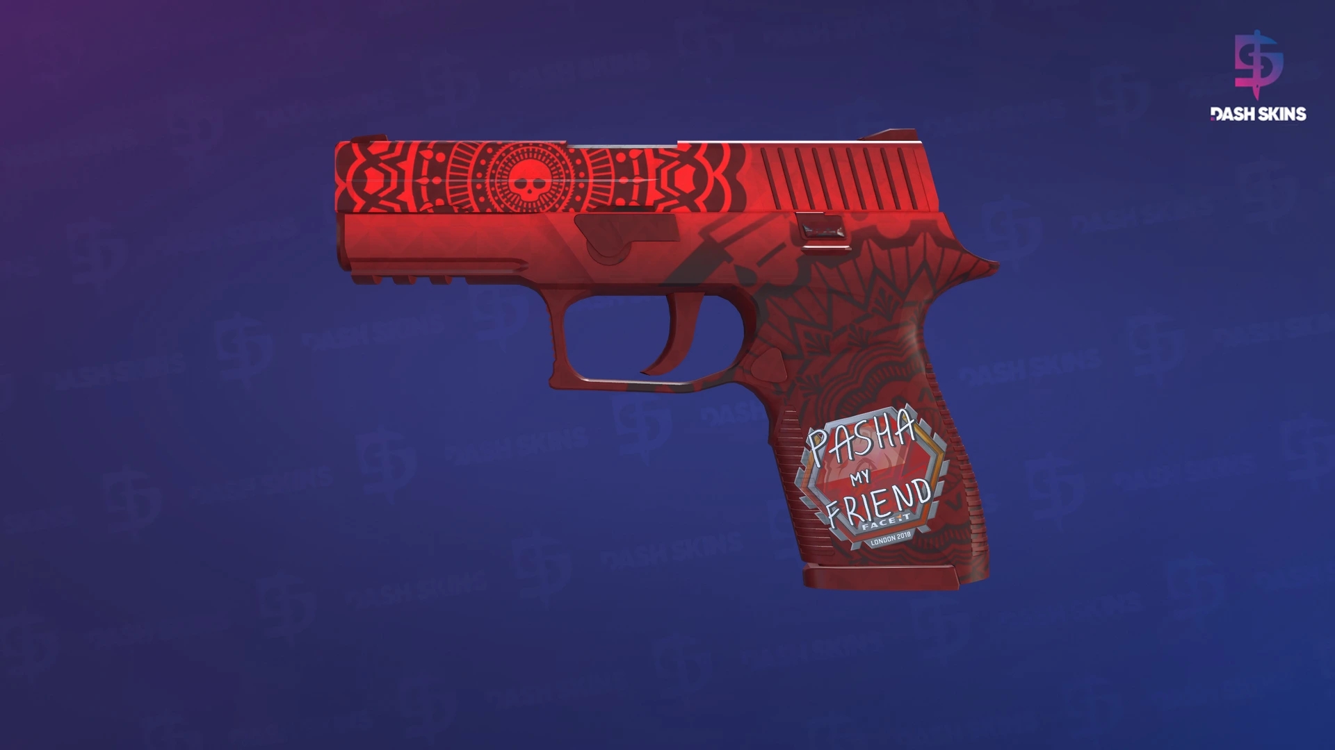 P250 | Muertos (Minimal Wear) Screenshot Playside
