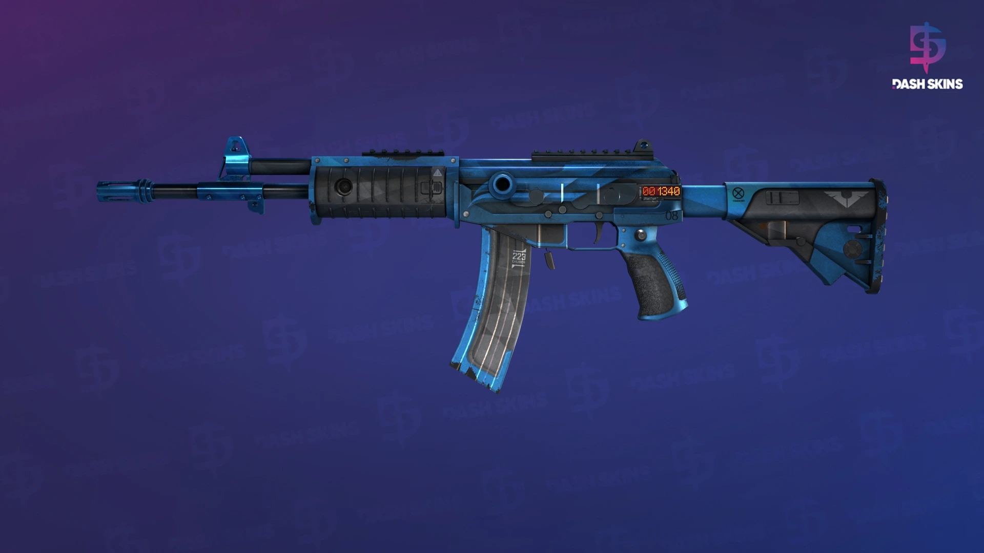 StatTrak™ Galil AR | Stone Cold (Well-Worn) Screenshot Playside