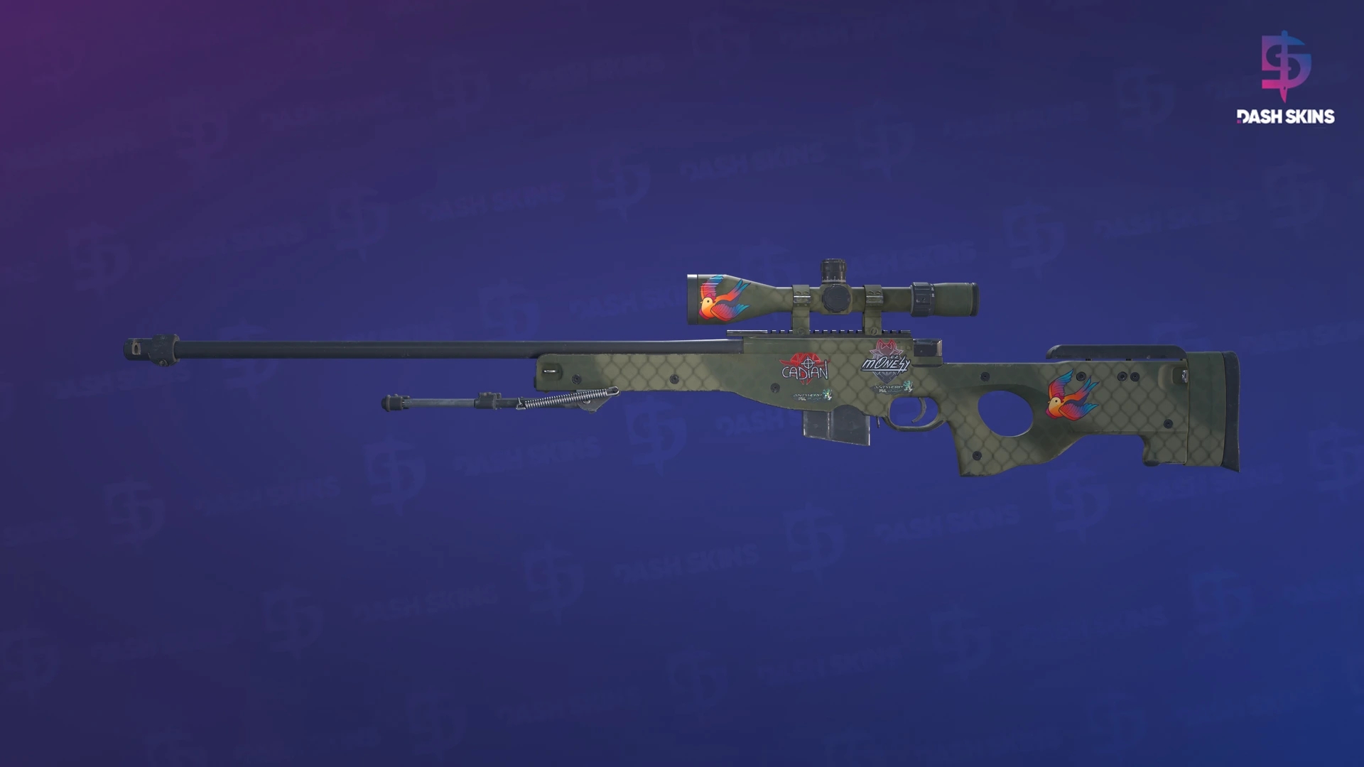 AWP | Safari Mesh (Minimal Wear) Screenshot Playside