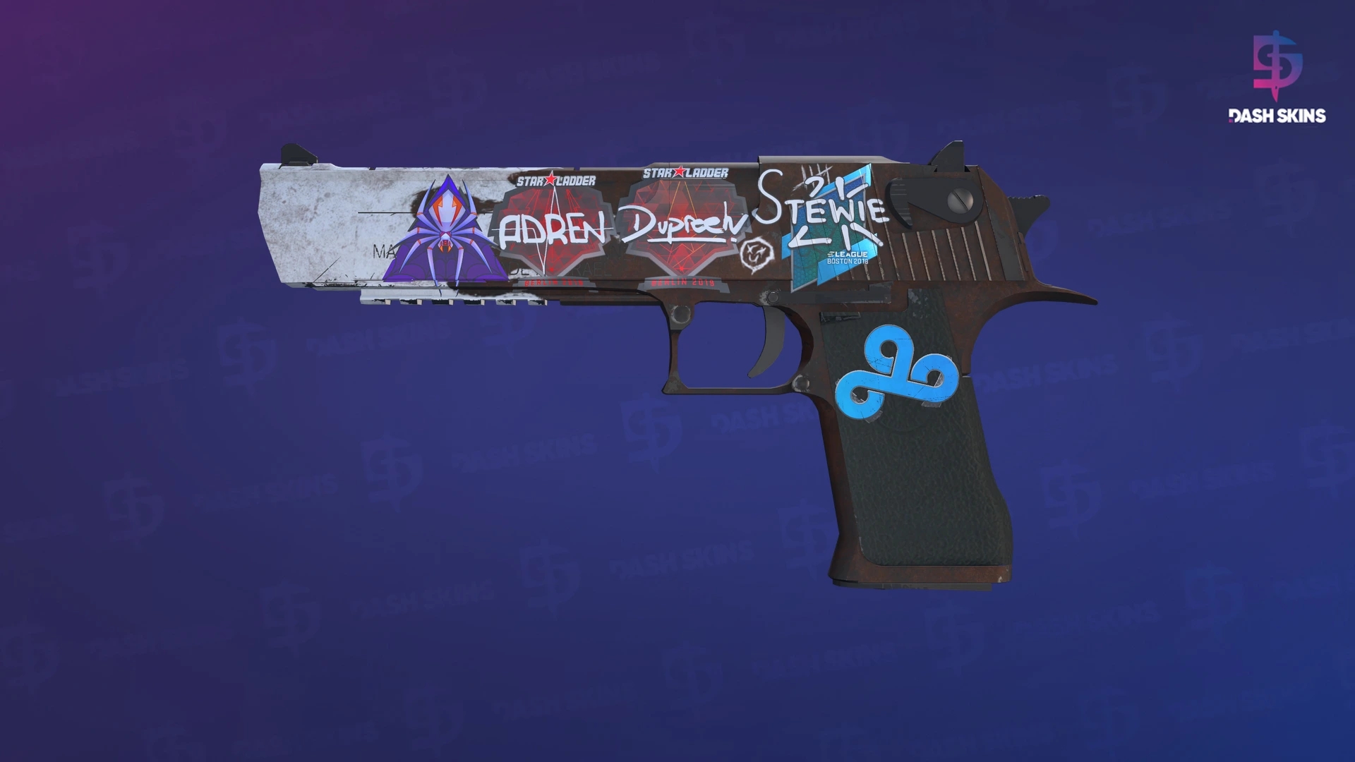 Desert Eagle | Oxide Blaze (Minimal Wear) Screenshot Playside