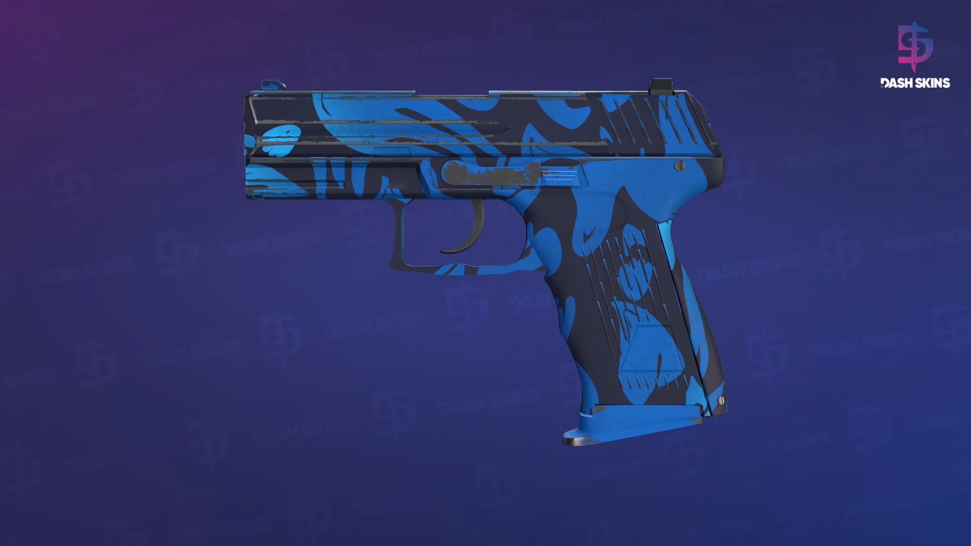 P2000 | Oceanic (Minimal Wear) Screenshot Playside